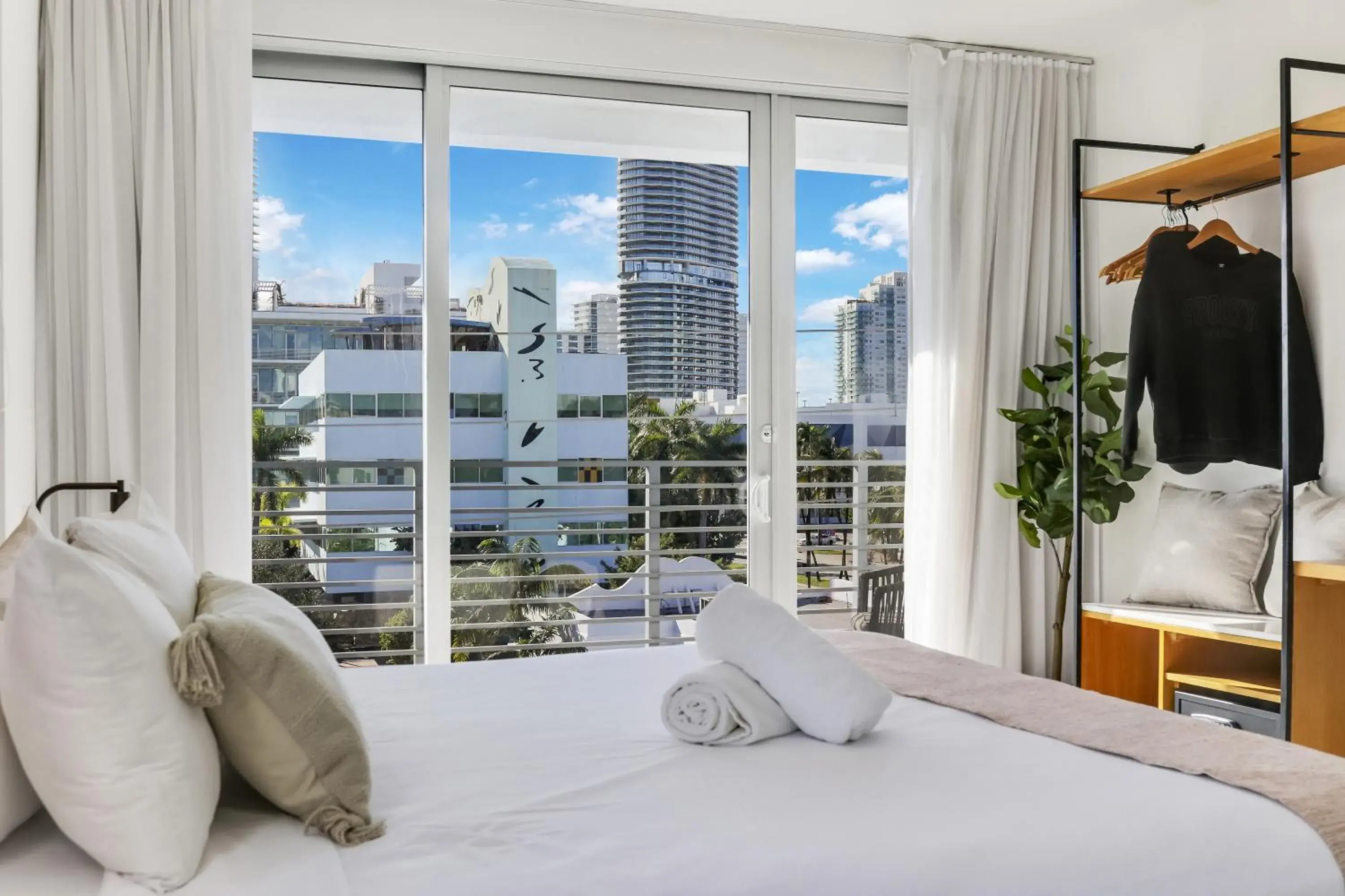 Bed in The Meridian Hotel by At Mine Hospitality Bed in The Meridian Hotel by At Mine Hospitality