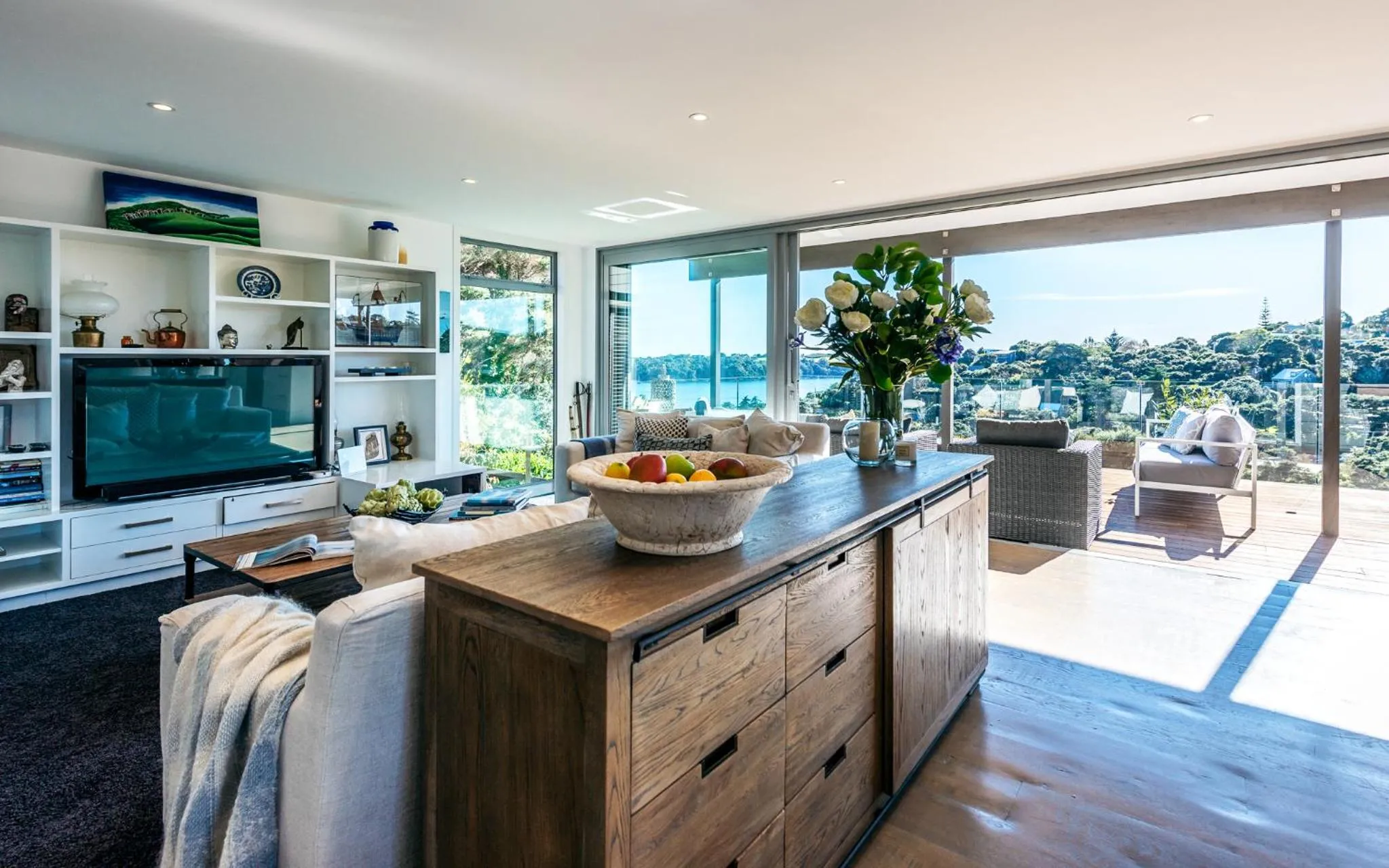 Living room in Wild Thyme