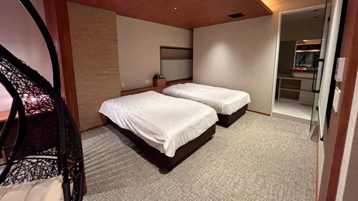 Bed in Meitei no Yado Hotel Koshien