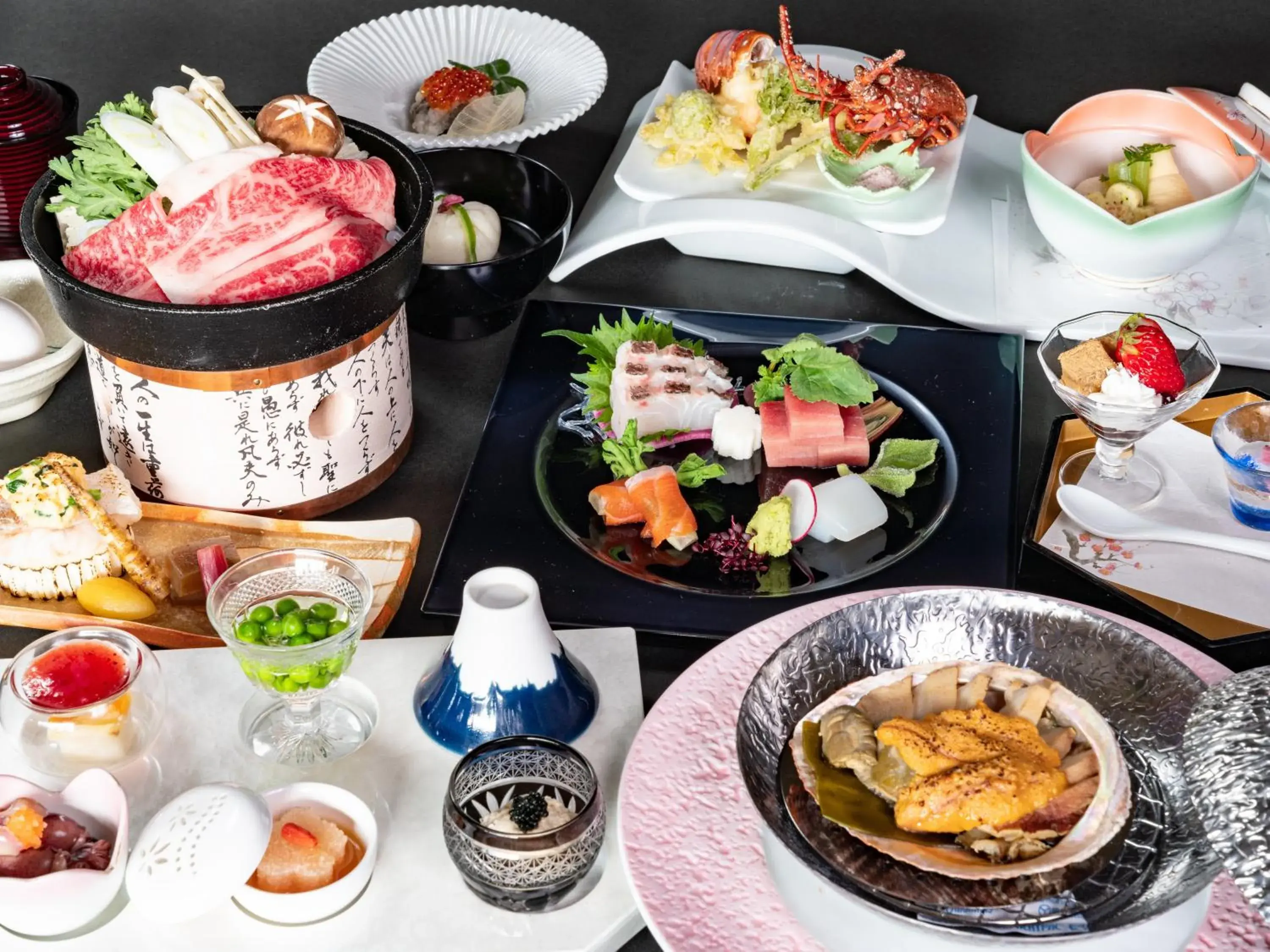 Food and drinks in Meitei no Yado Hotel Koshien Food and drinks in Meitei no Yado Hotel Koshien