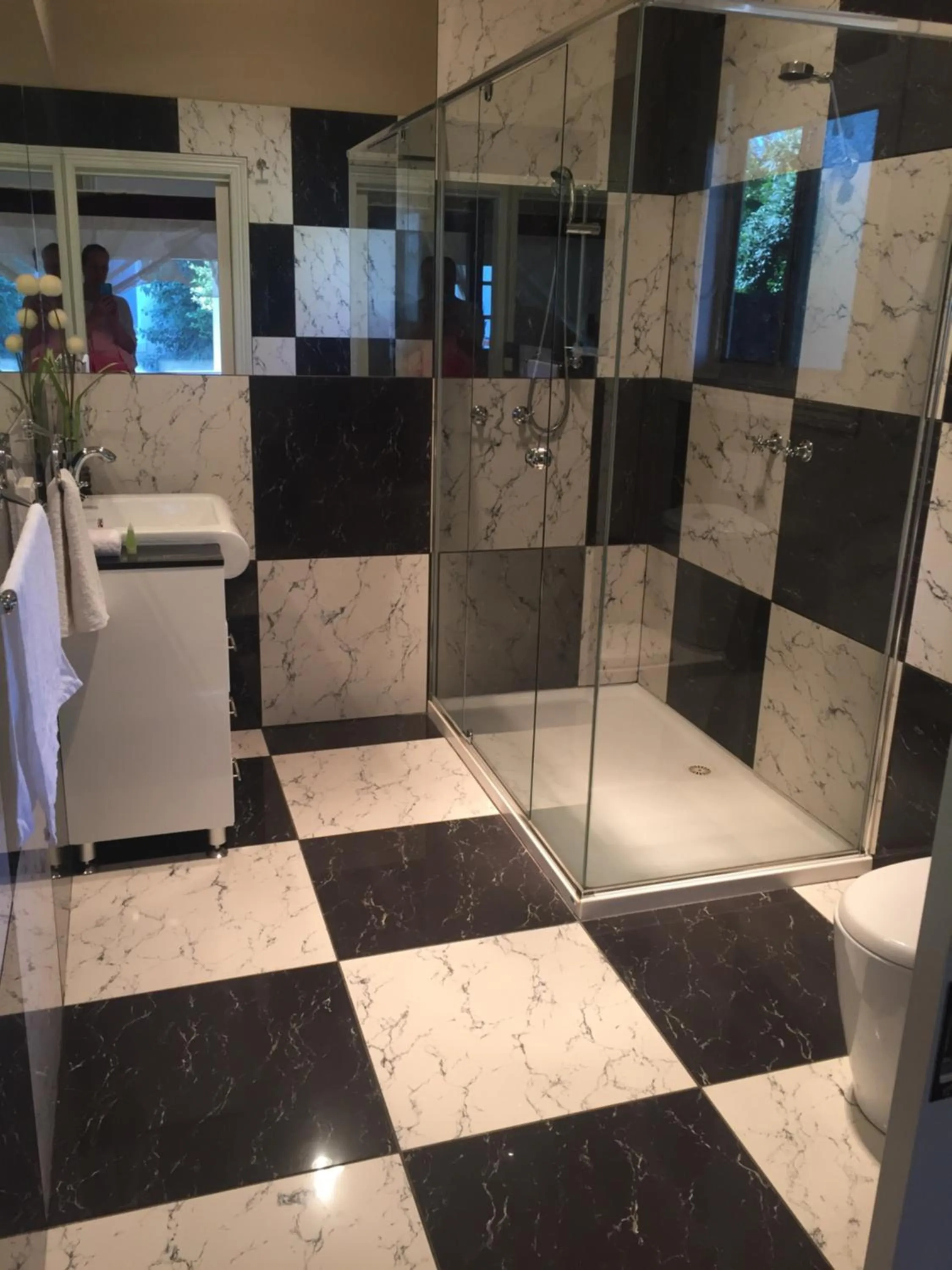 Bathroom in Little River Bed and Breakfast