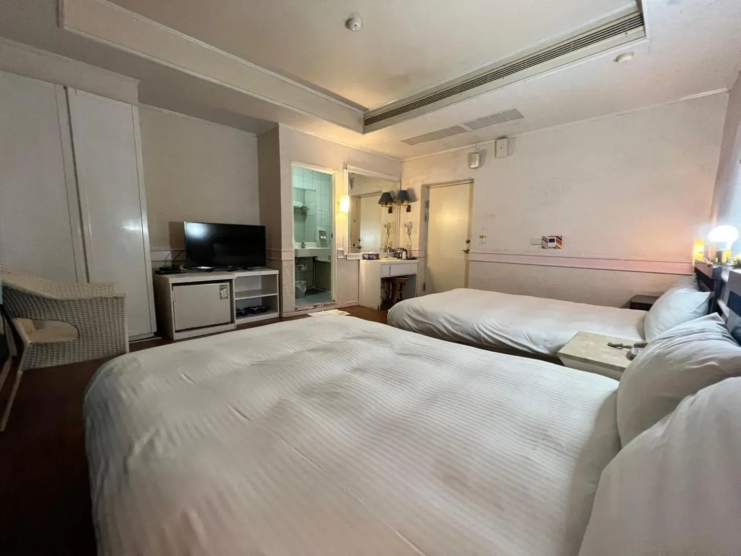 Bed in Dajenshan Hotel Bed in Dajenshan Hotel