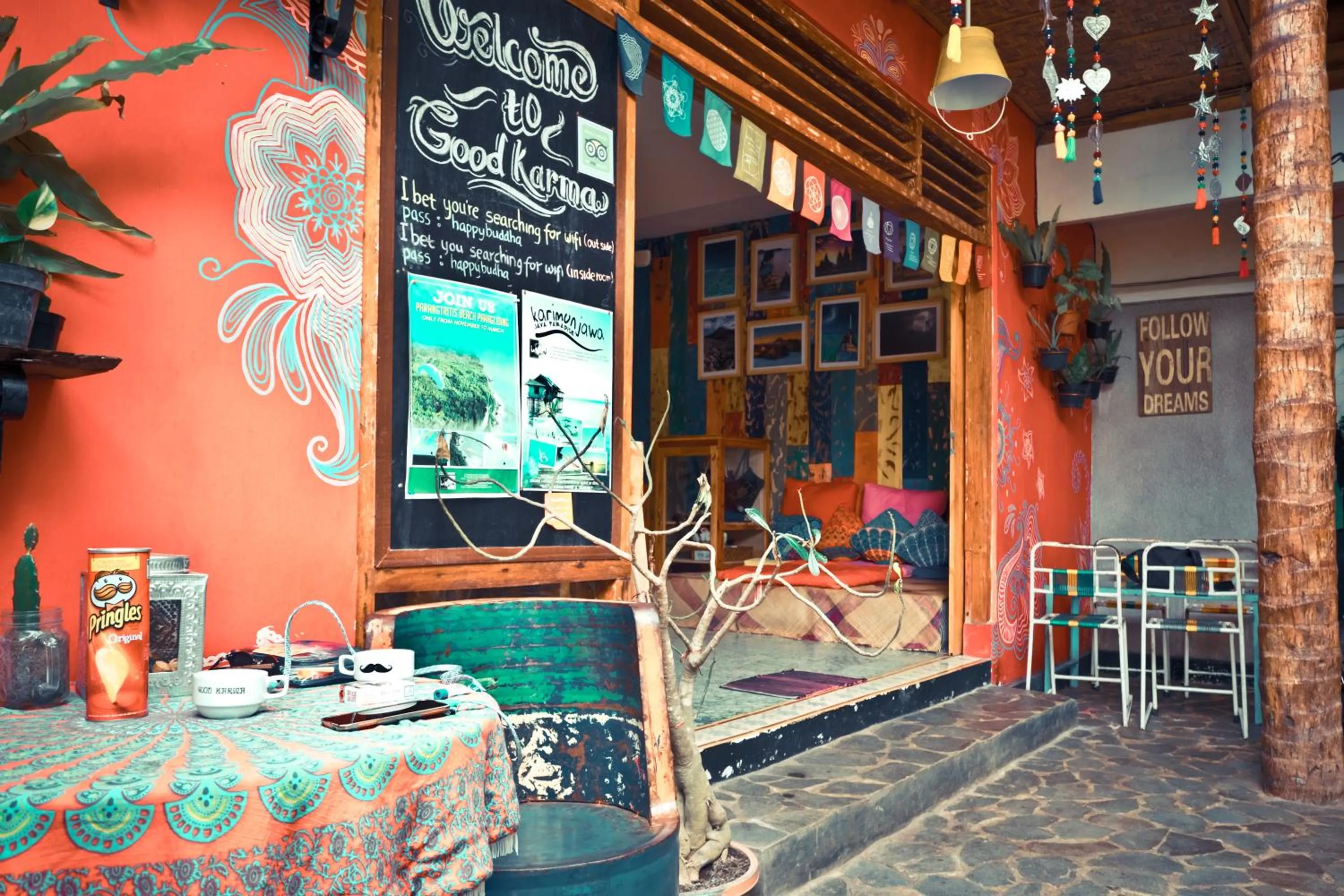 Patio in Good Karma Yogyakarta