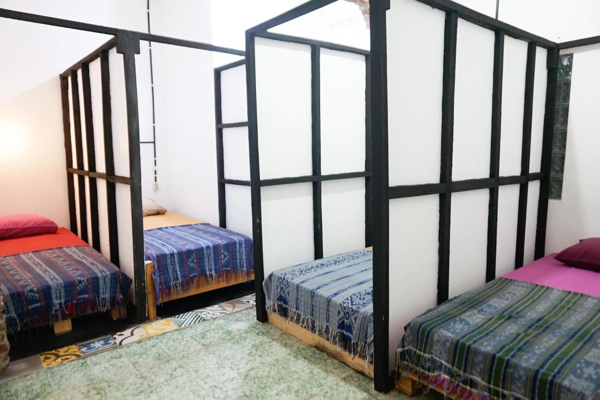 Bed in Good Karma Yogyakarta