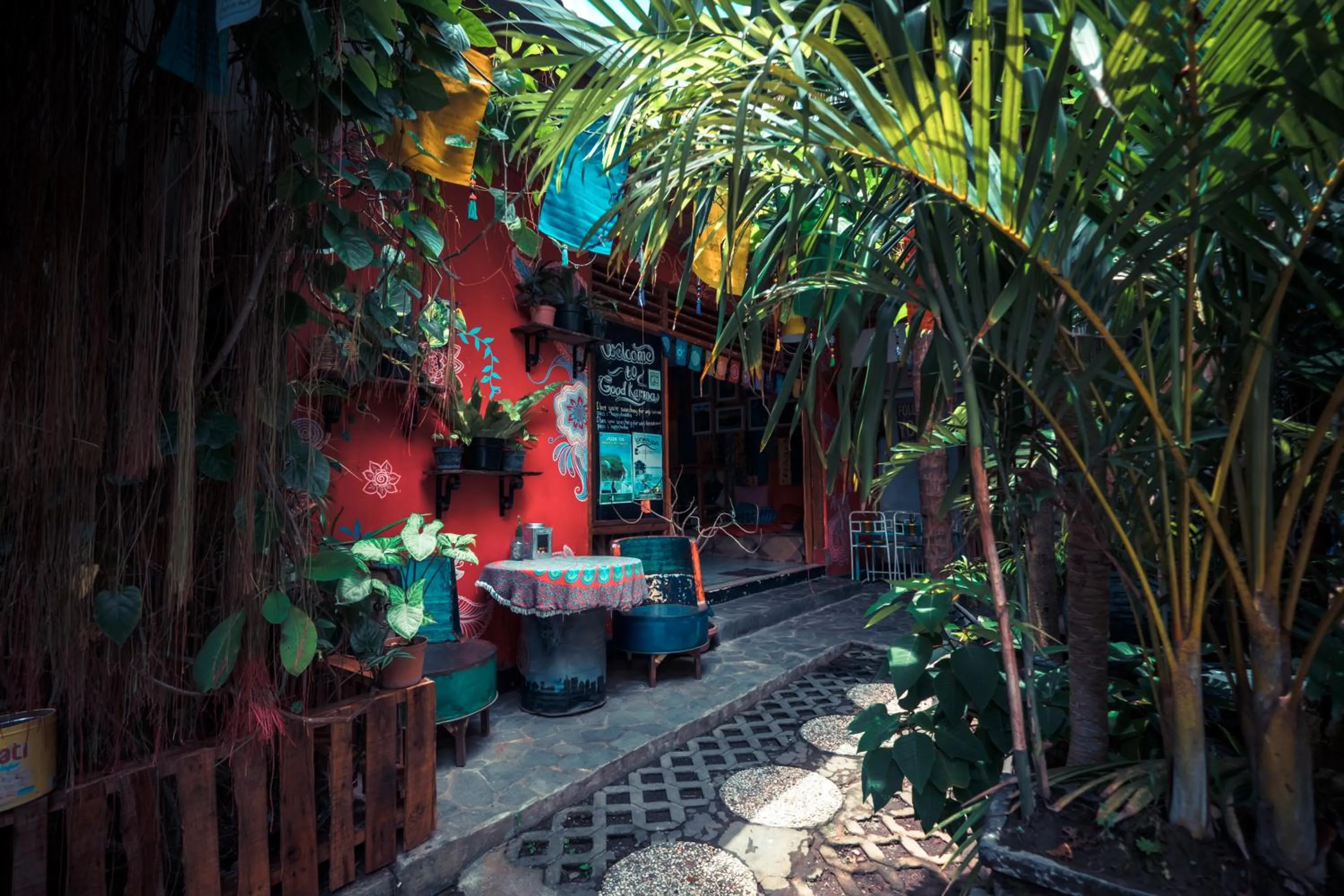 Patio in Good Karma Yogyakarta