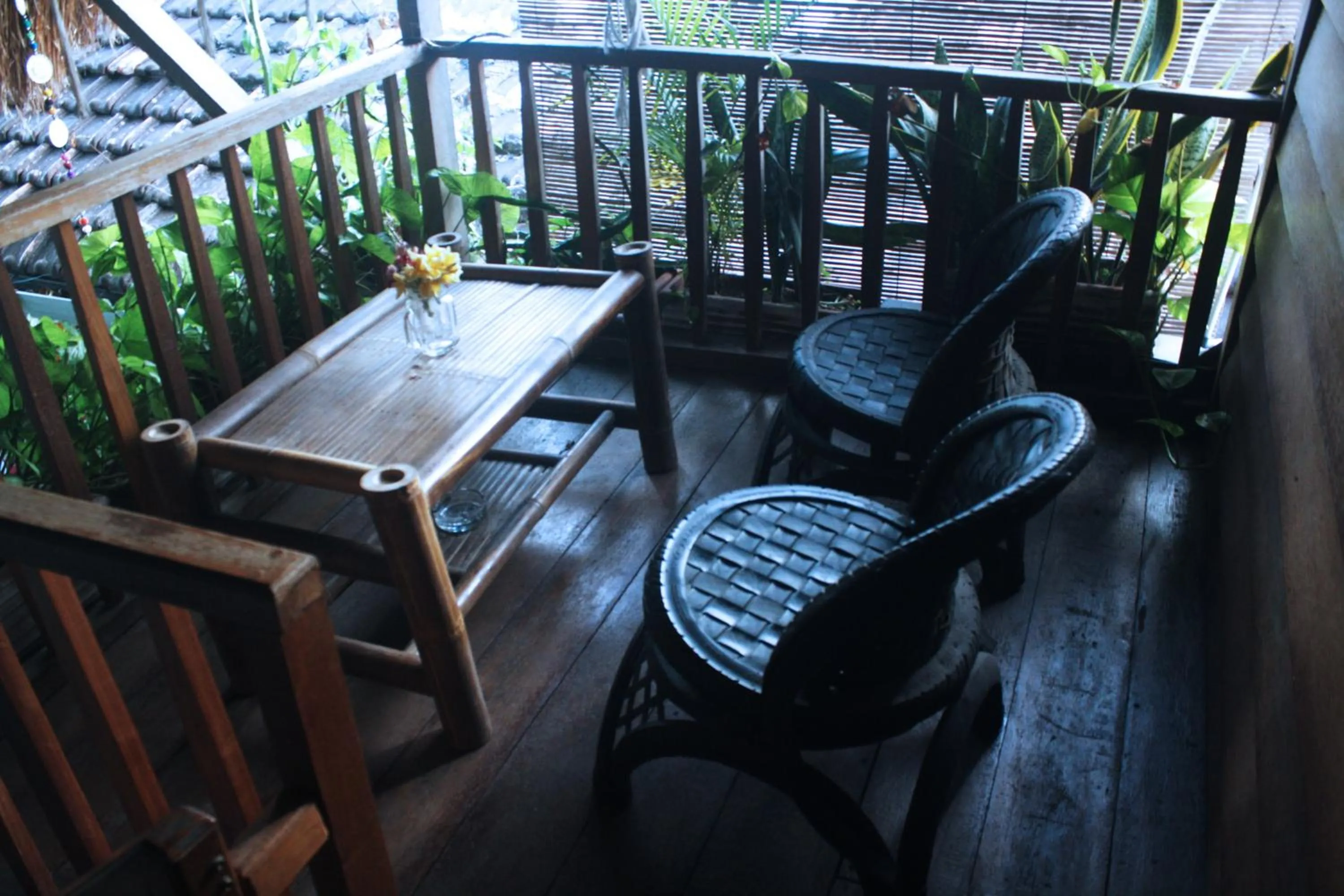 Balcony/Terrace in Good Karma Yogyakarta