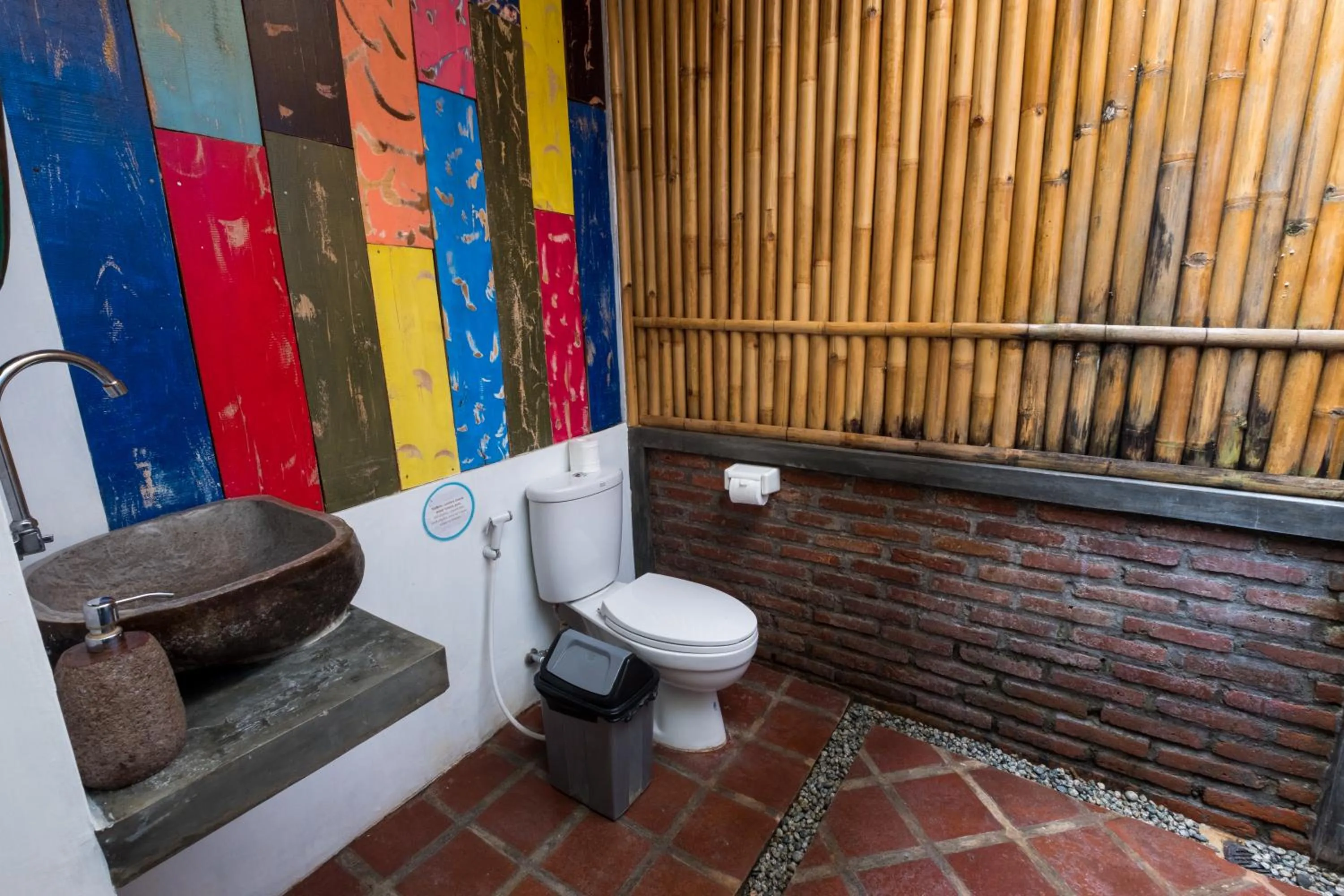 Bathroom in Good Karma Yogyakarta
