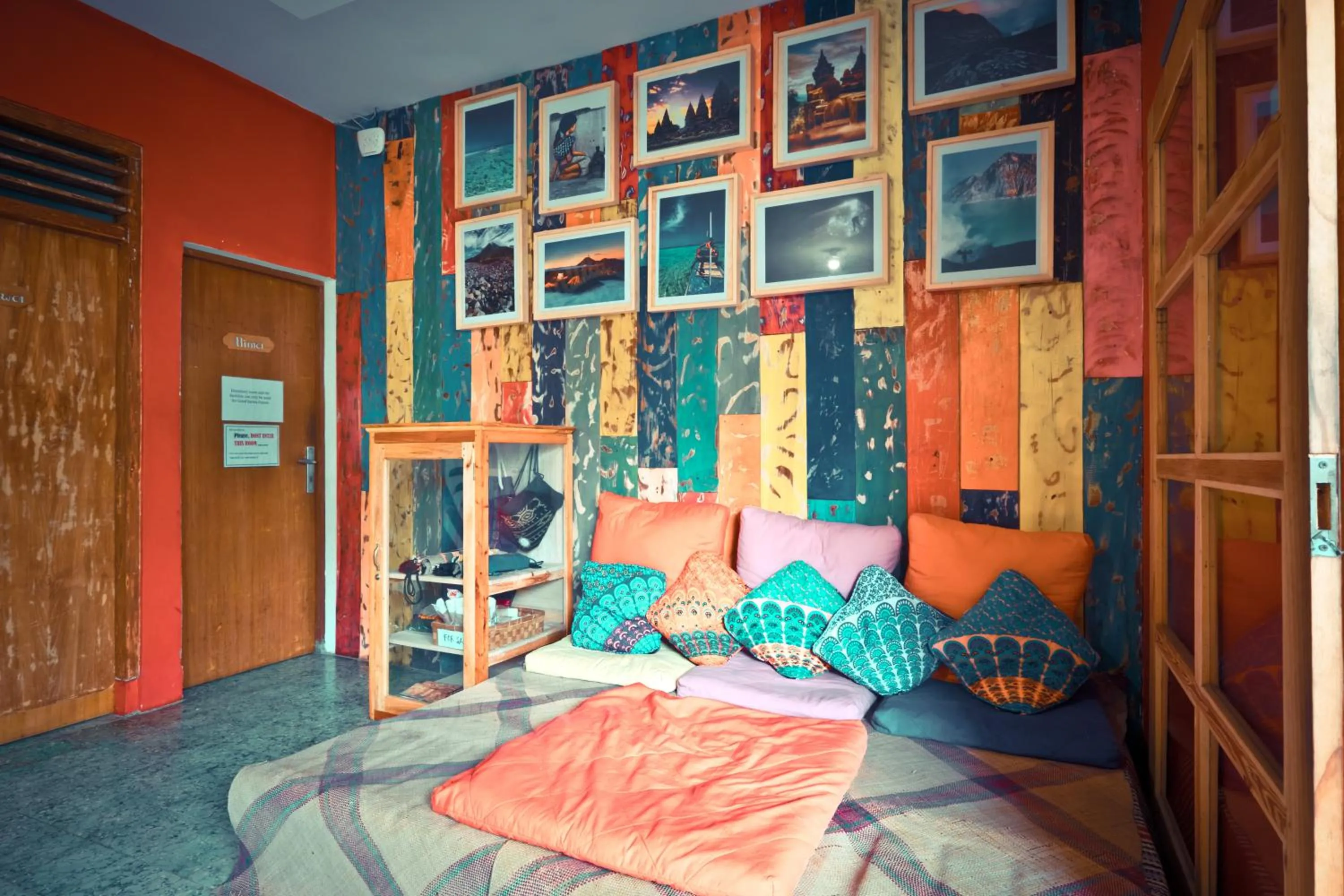 Living room, Bed in Good Karma Yogyakarta