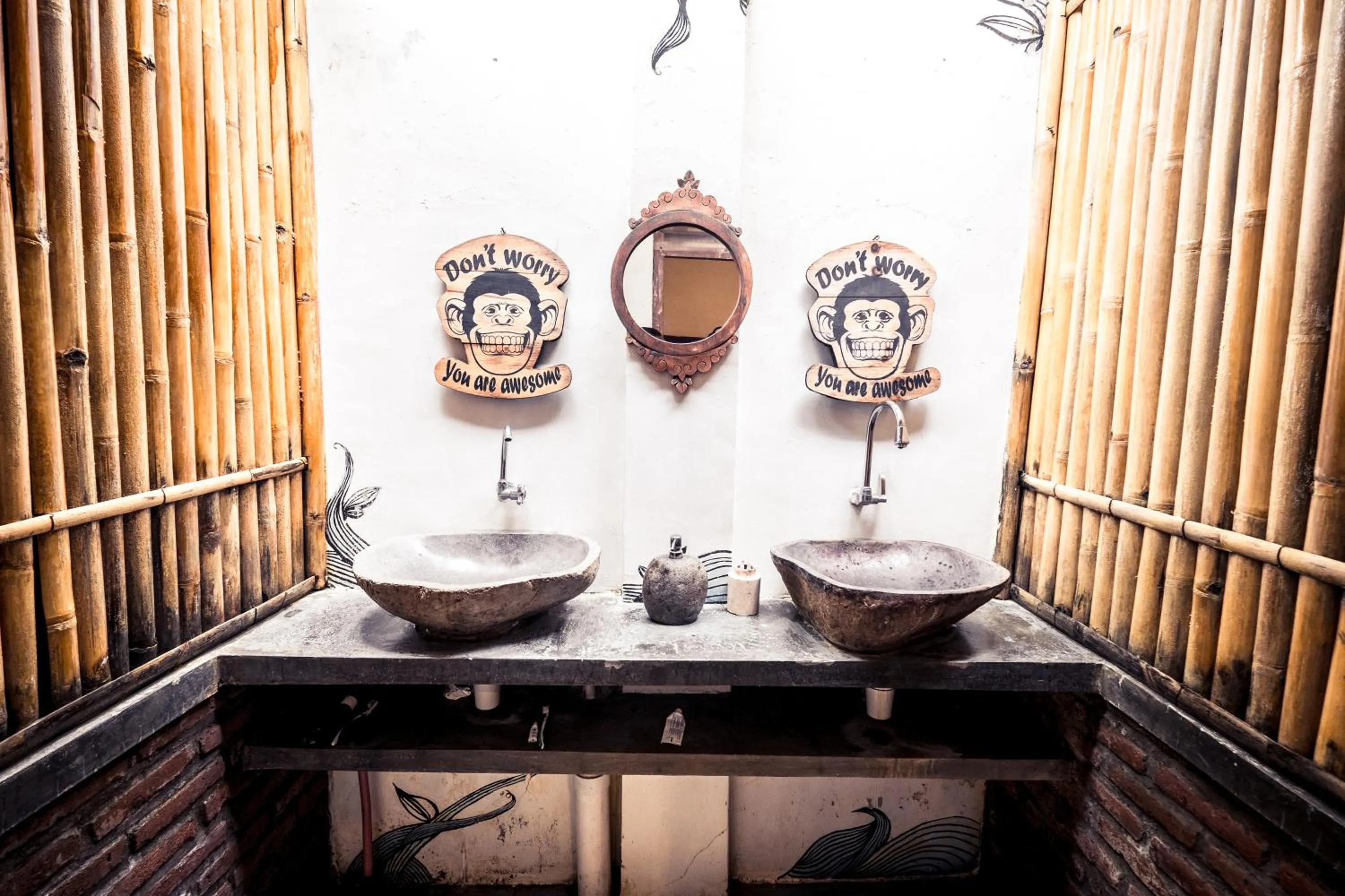 Bathroom in Good Karma Yogyakarta