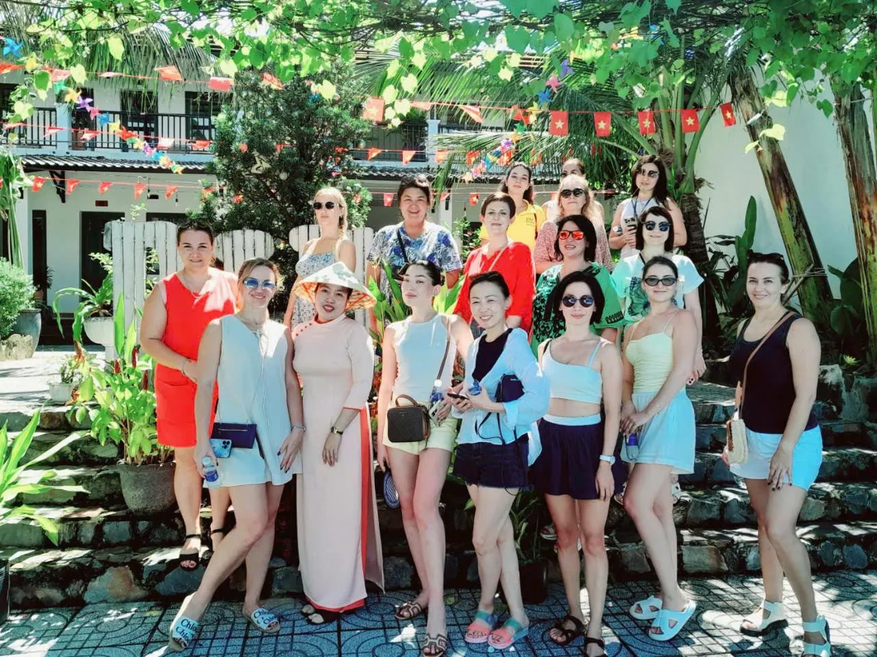 group of guests in Rum Resort Phu Quoc