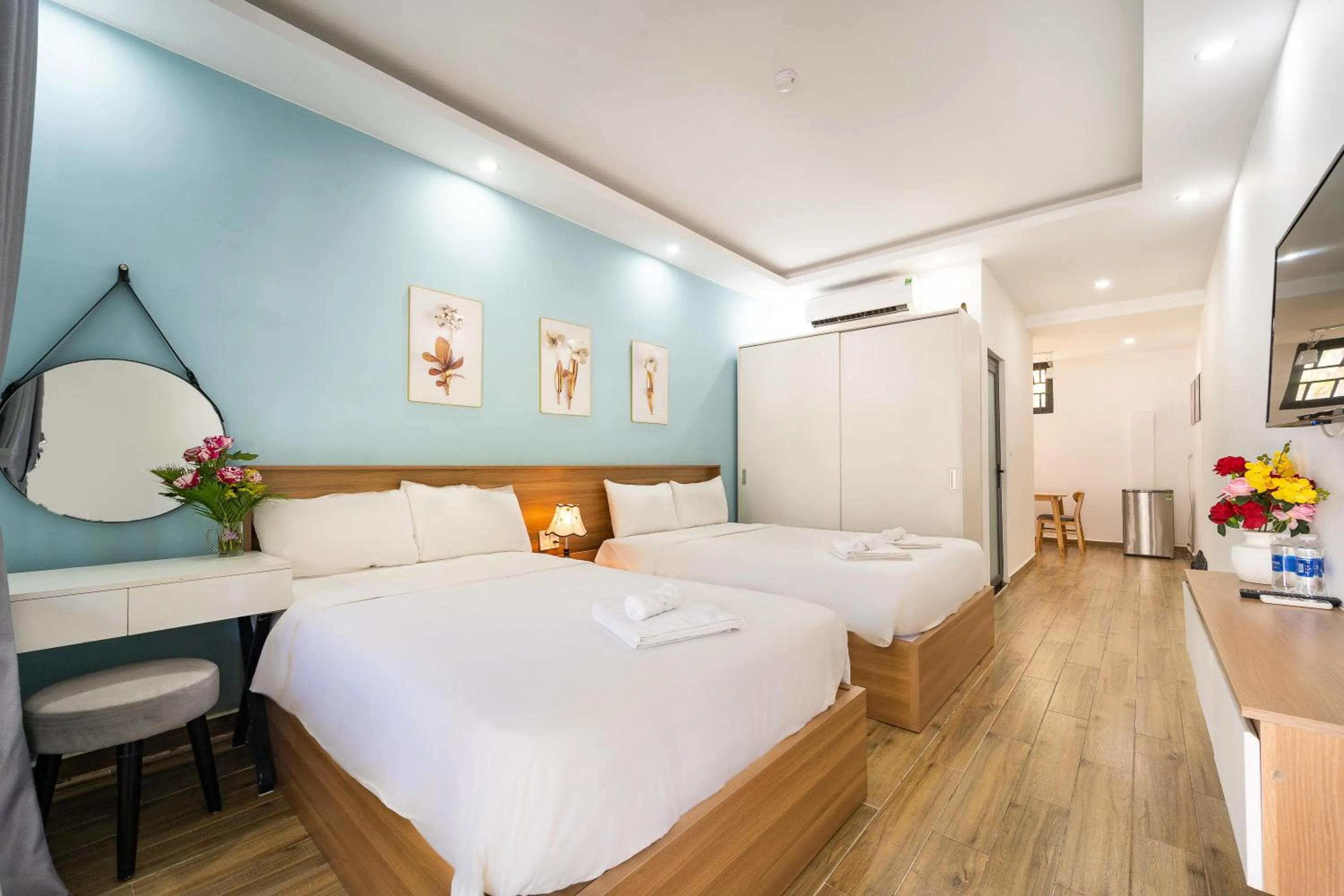 Bed in Rum Resort Phu Quoc