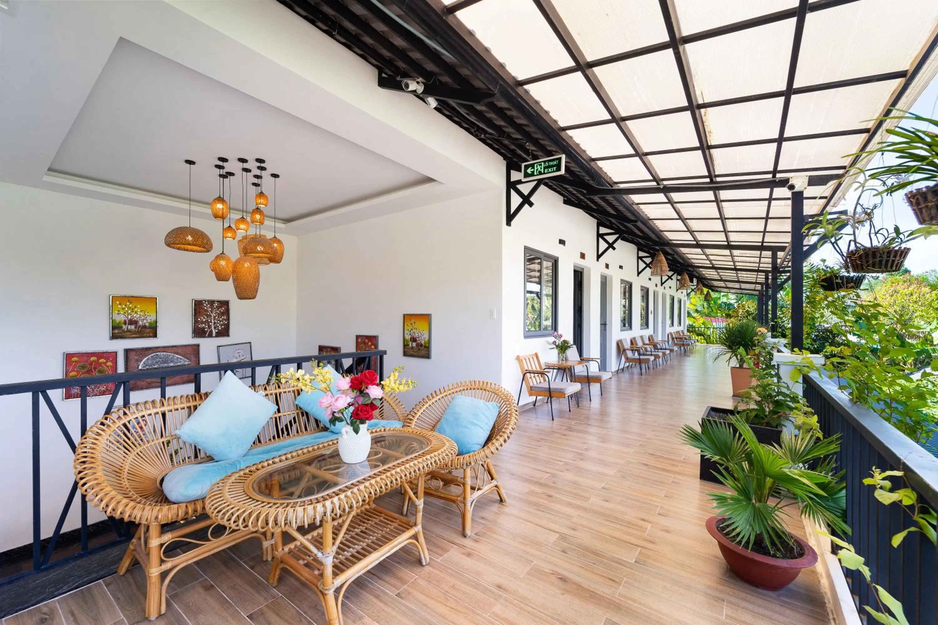 Balcony/Terrace in Rum Resort Phu Quoc