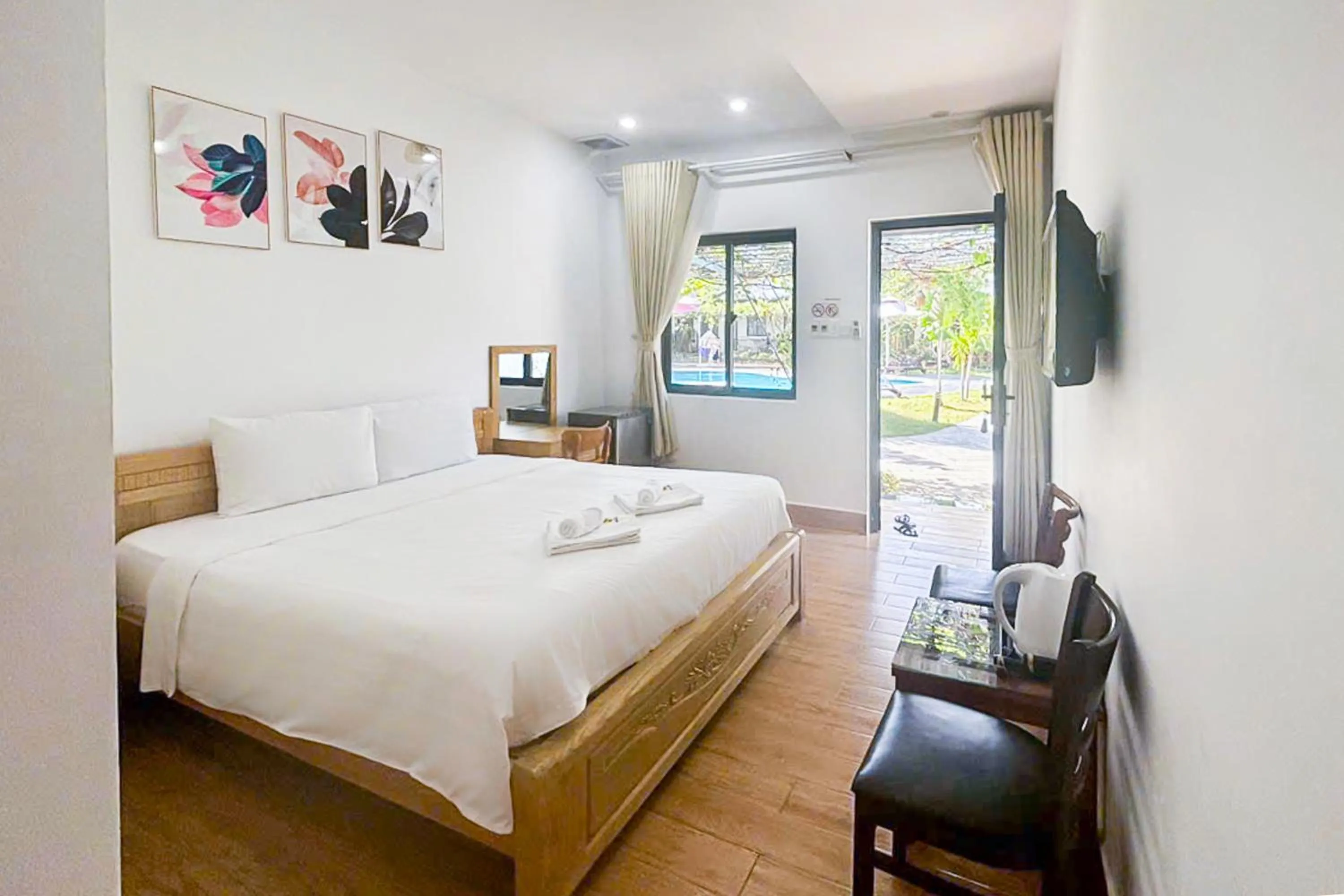 Bed in Rum Resort Phu Quoc