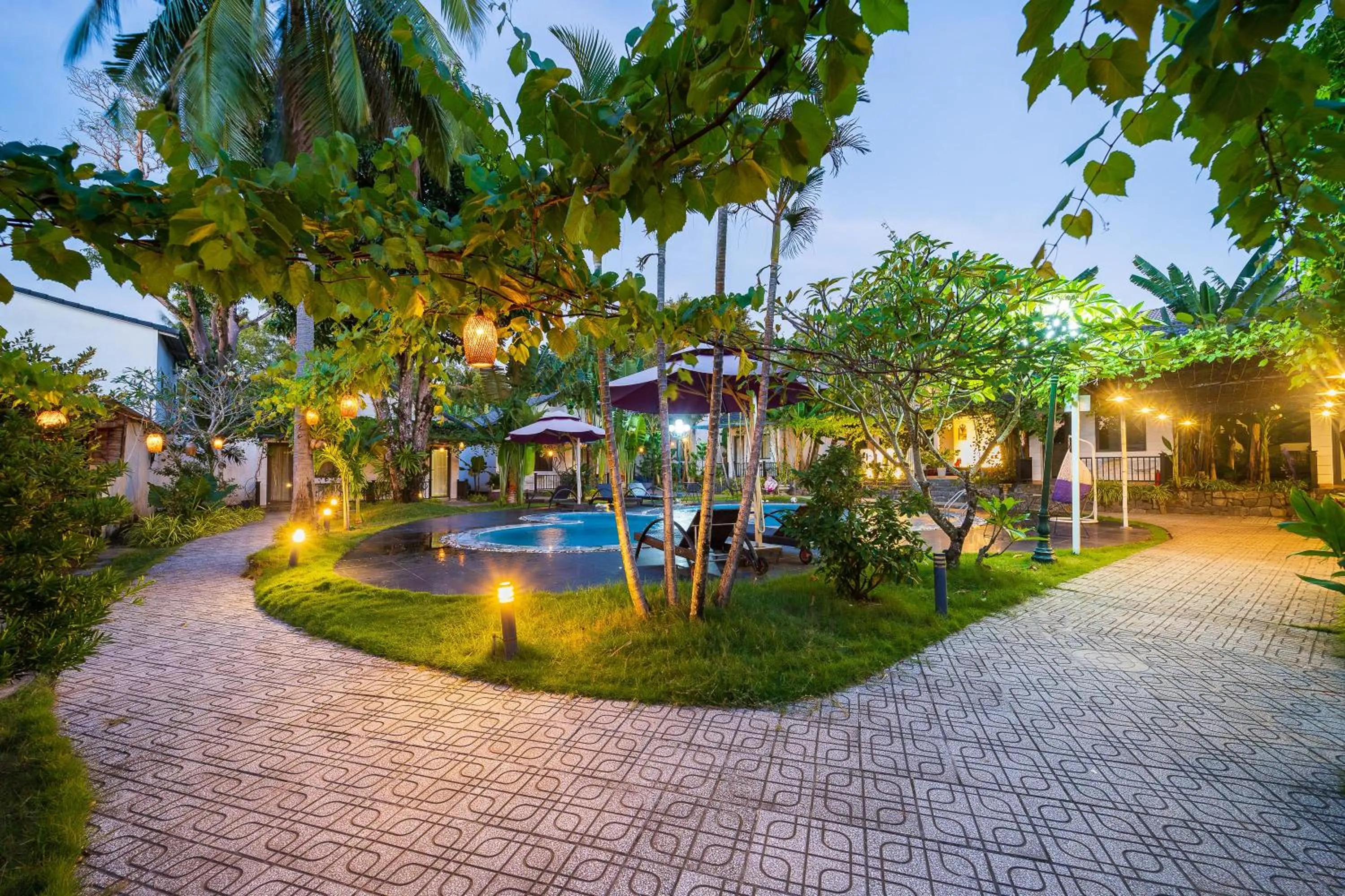 Natural landscape in Rum Resort Phu Quoc