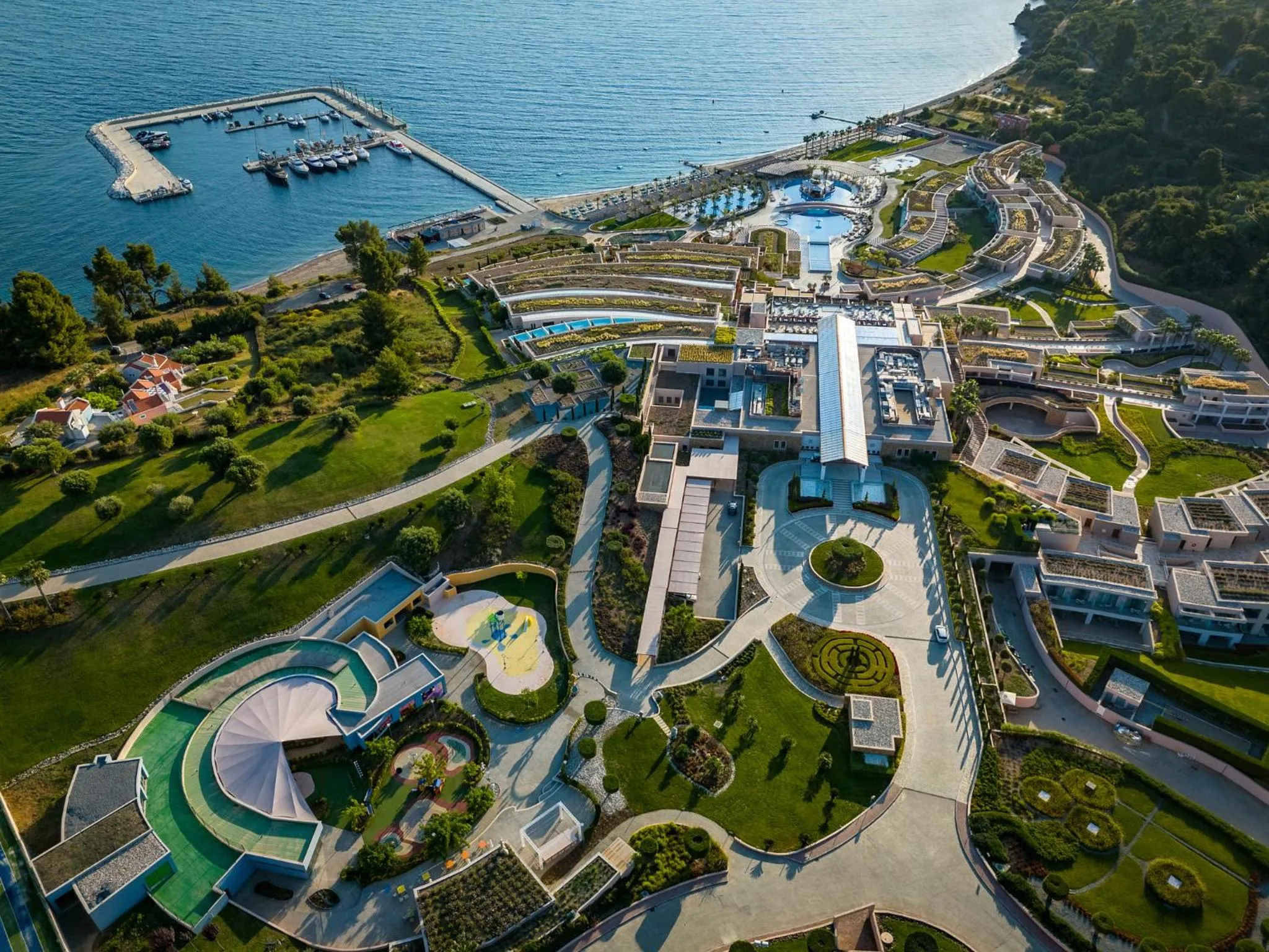 Bird's eye view in Miraggio Thermal Spa Resort