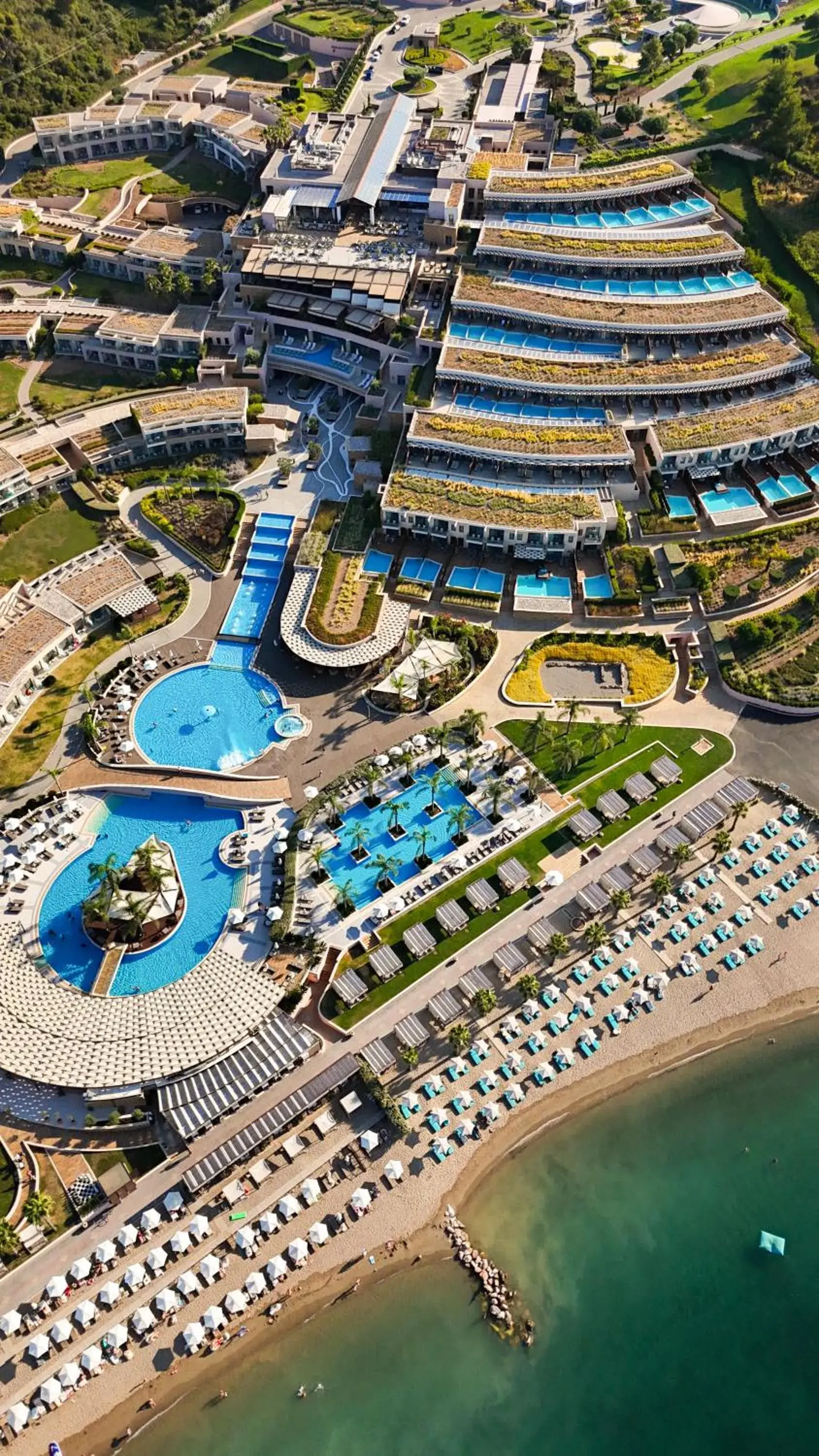 Bird's eye view in Miraggio Thermal Spa Resort Bird's eye view in Miraggio Thermal Spa Resort