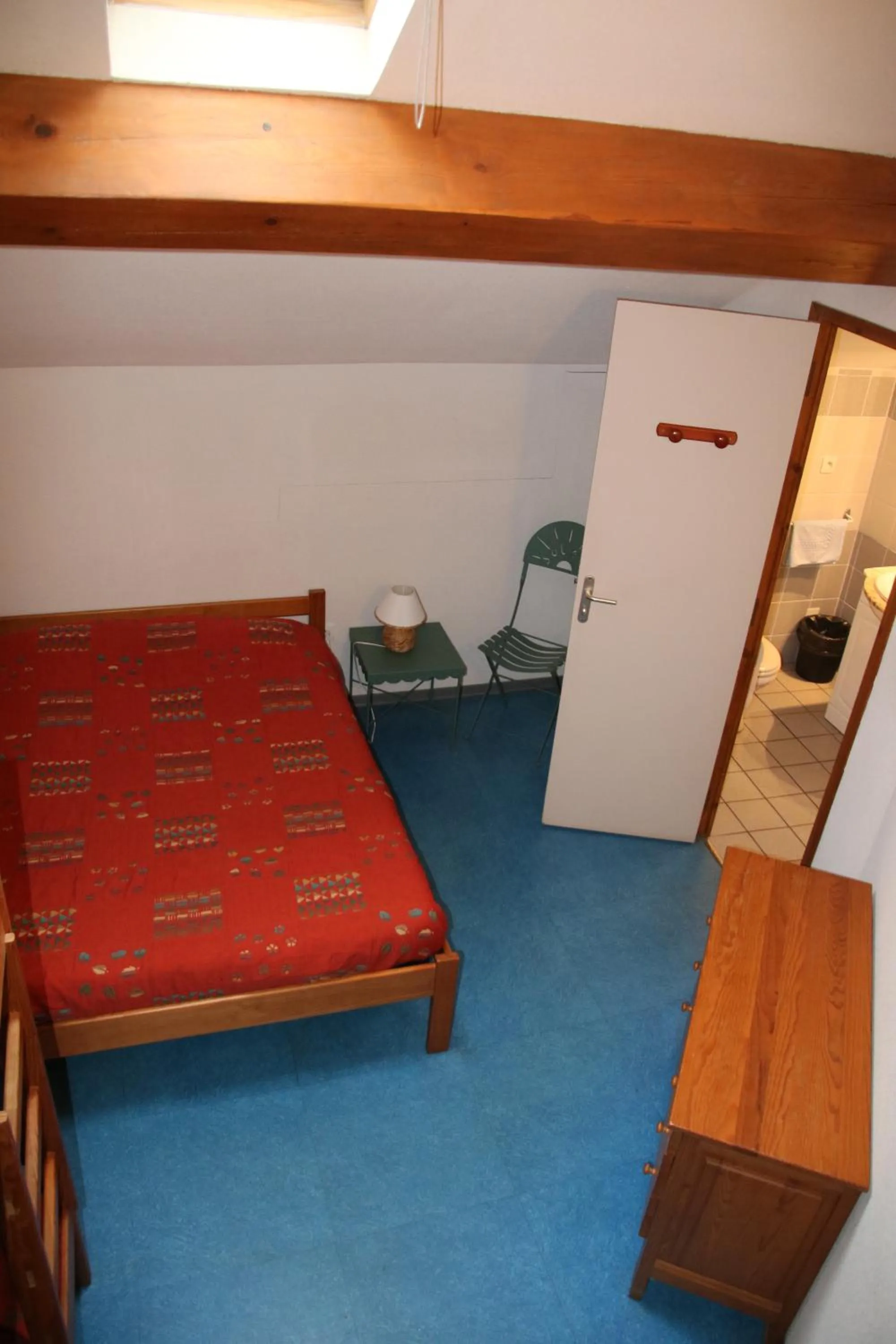 Bed in Gite et camping Ascou La Forge