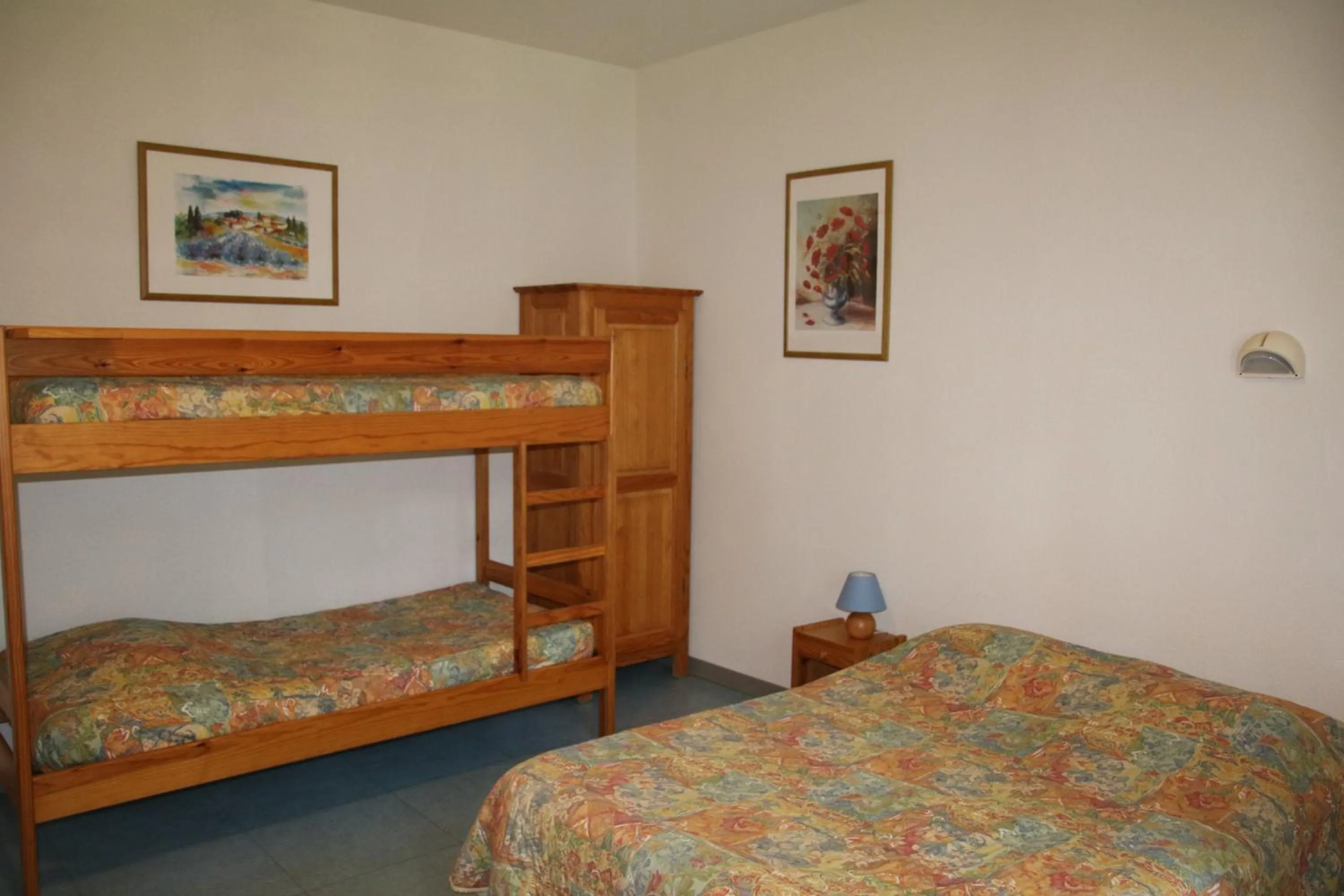 Bed in Gite et camping Ascou La Forge