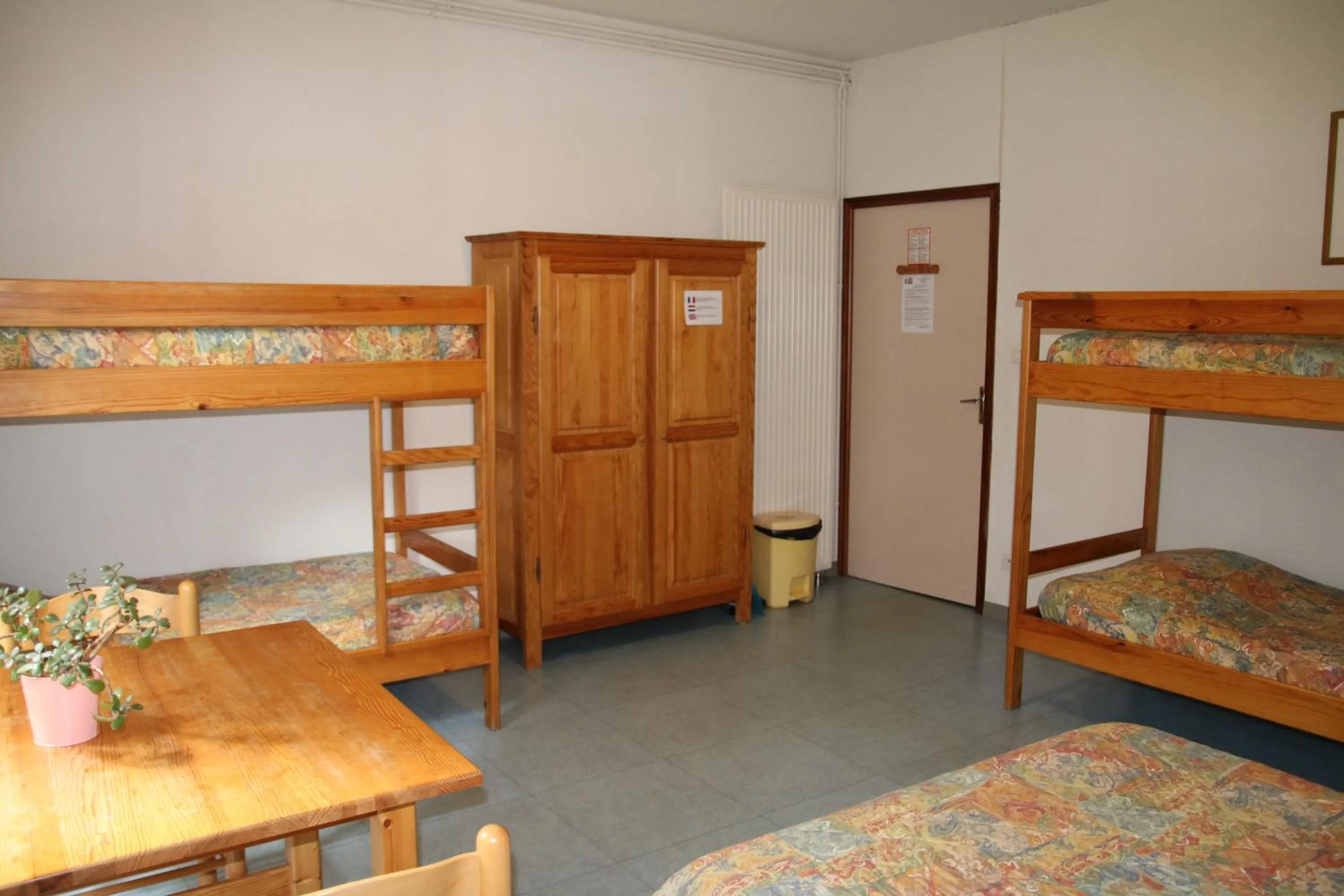 Bed in Gite et camping Ascou La Forge