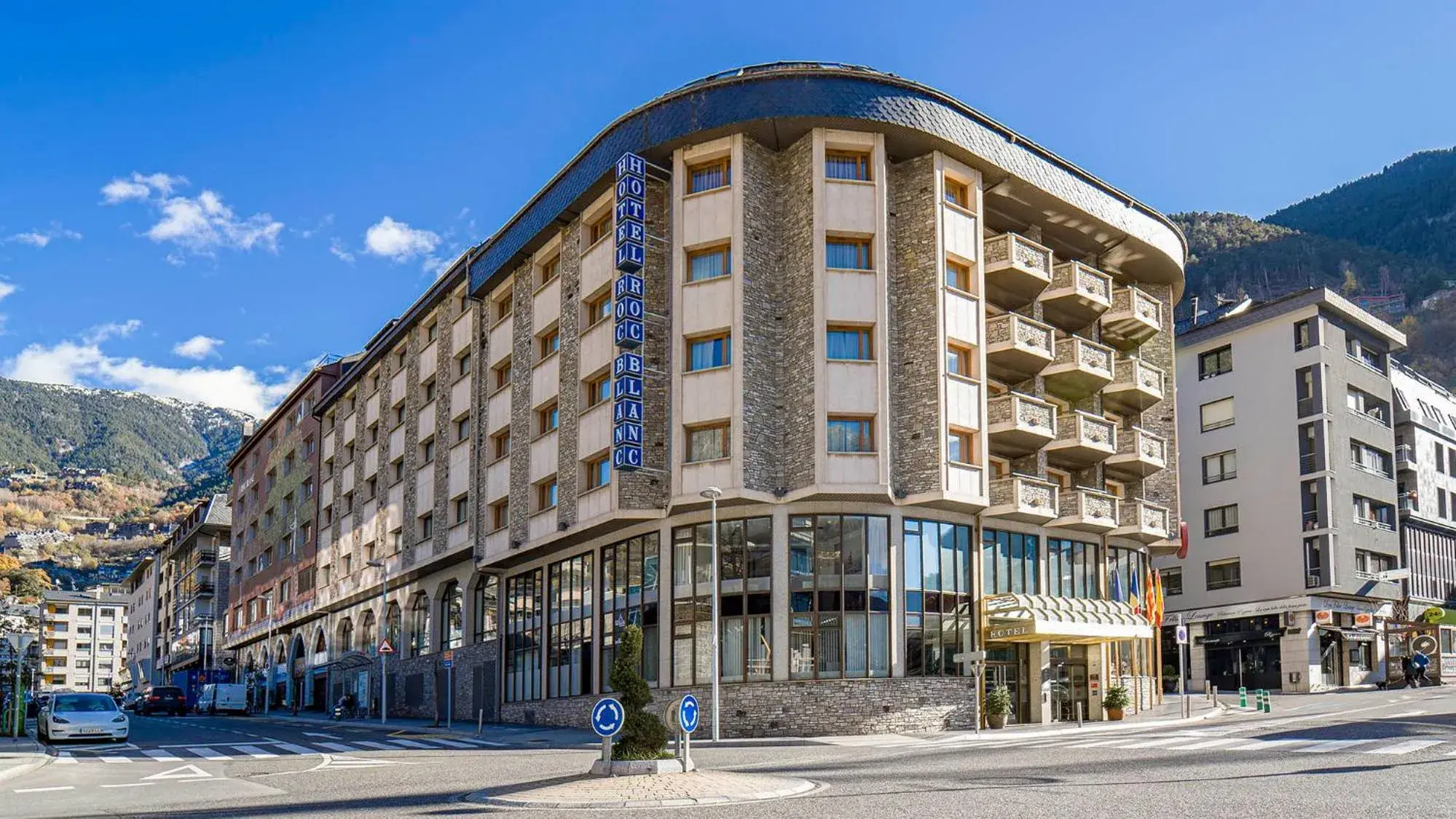 Facade/entrance in Roc Blanc Hotel & Spa Facade/entrance in Roc Blanc Hotel & Spa