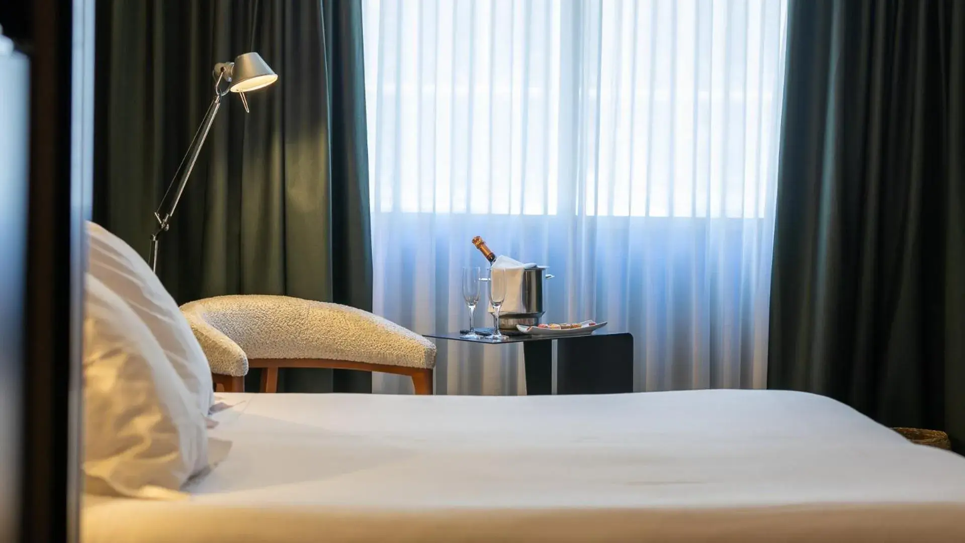 Bed in Roc Blanc Hotel & Spa Bed in Roc Blanc Hotel & Spa