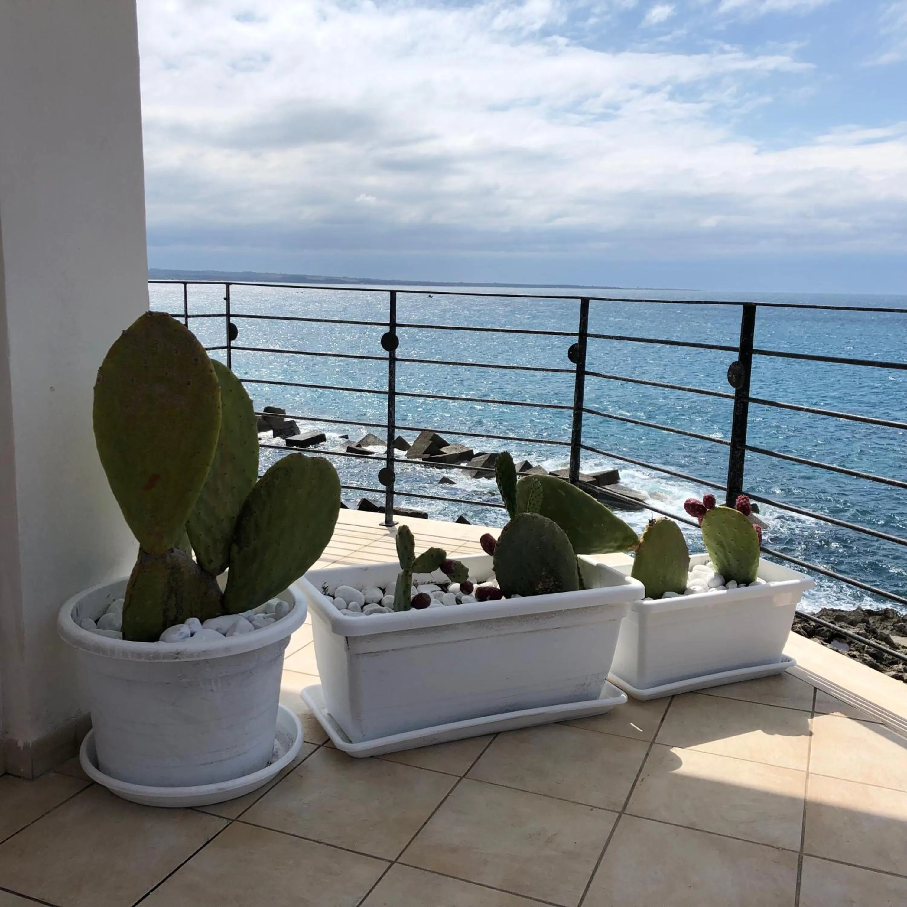 Balcony/Terrace in Salento Palace Bed & Breakfast