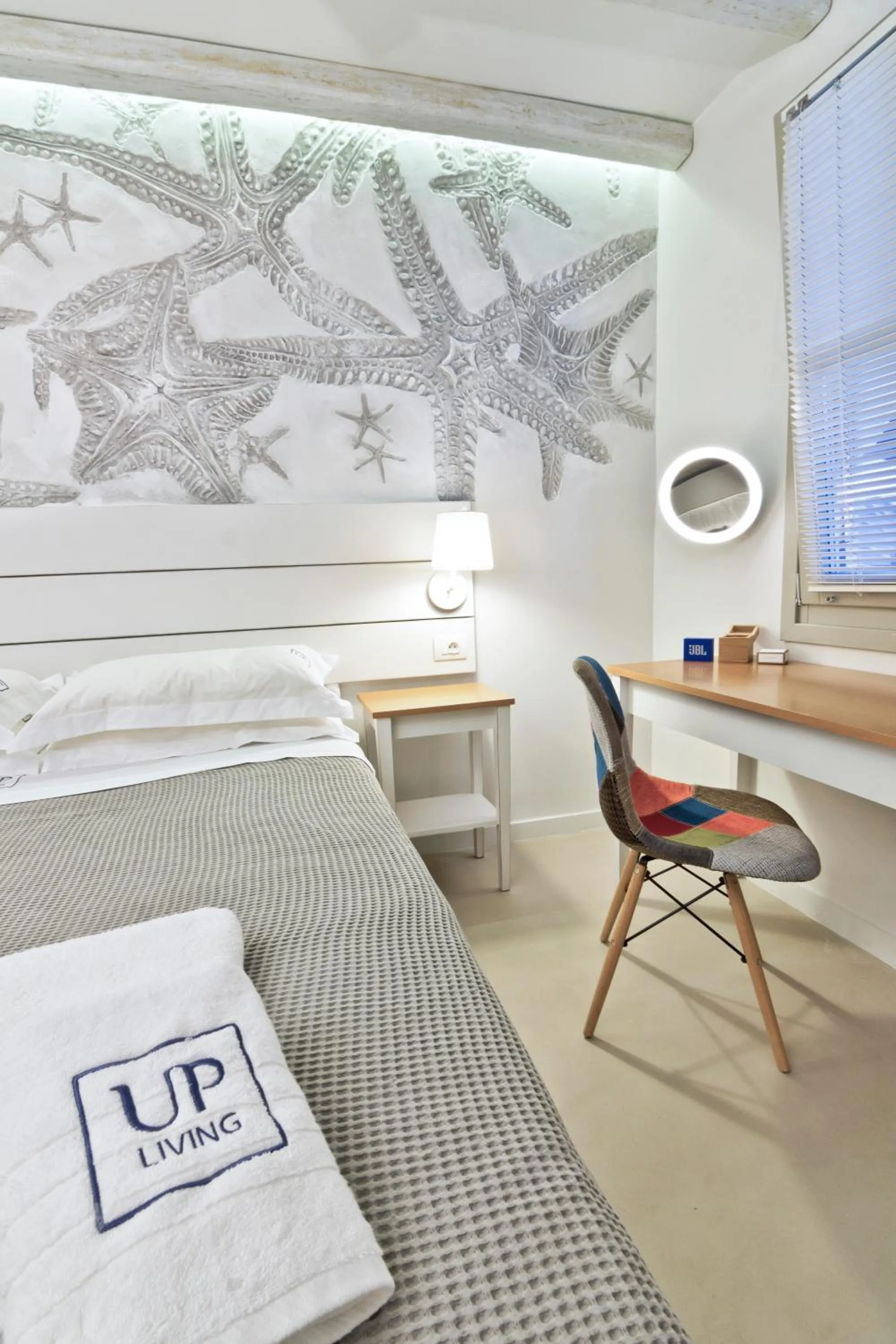 Bed in Lindos Comfy Suites