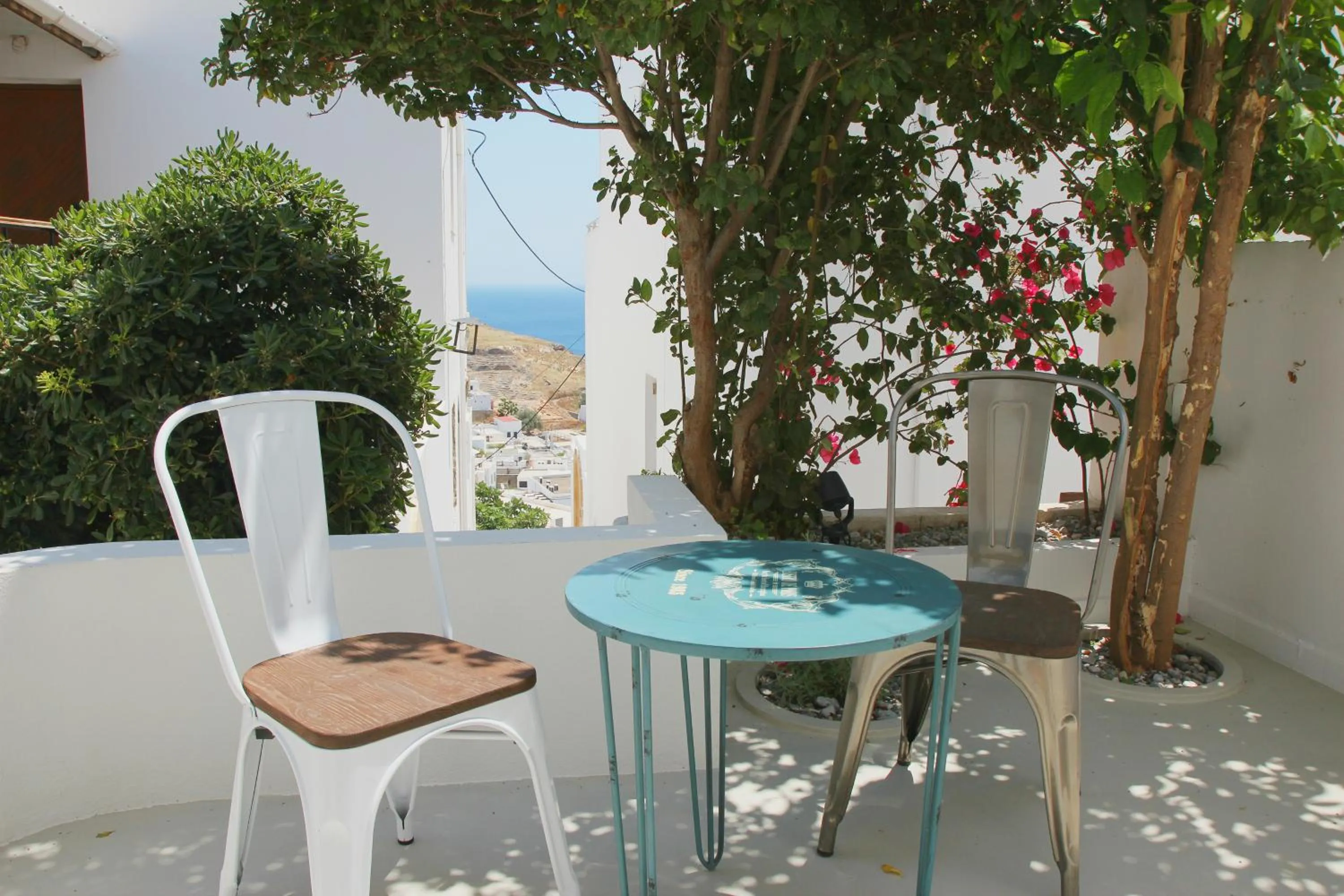 Natural landscape in Lindos Comfy Suites