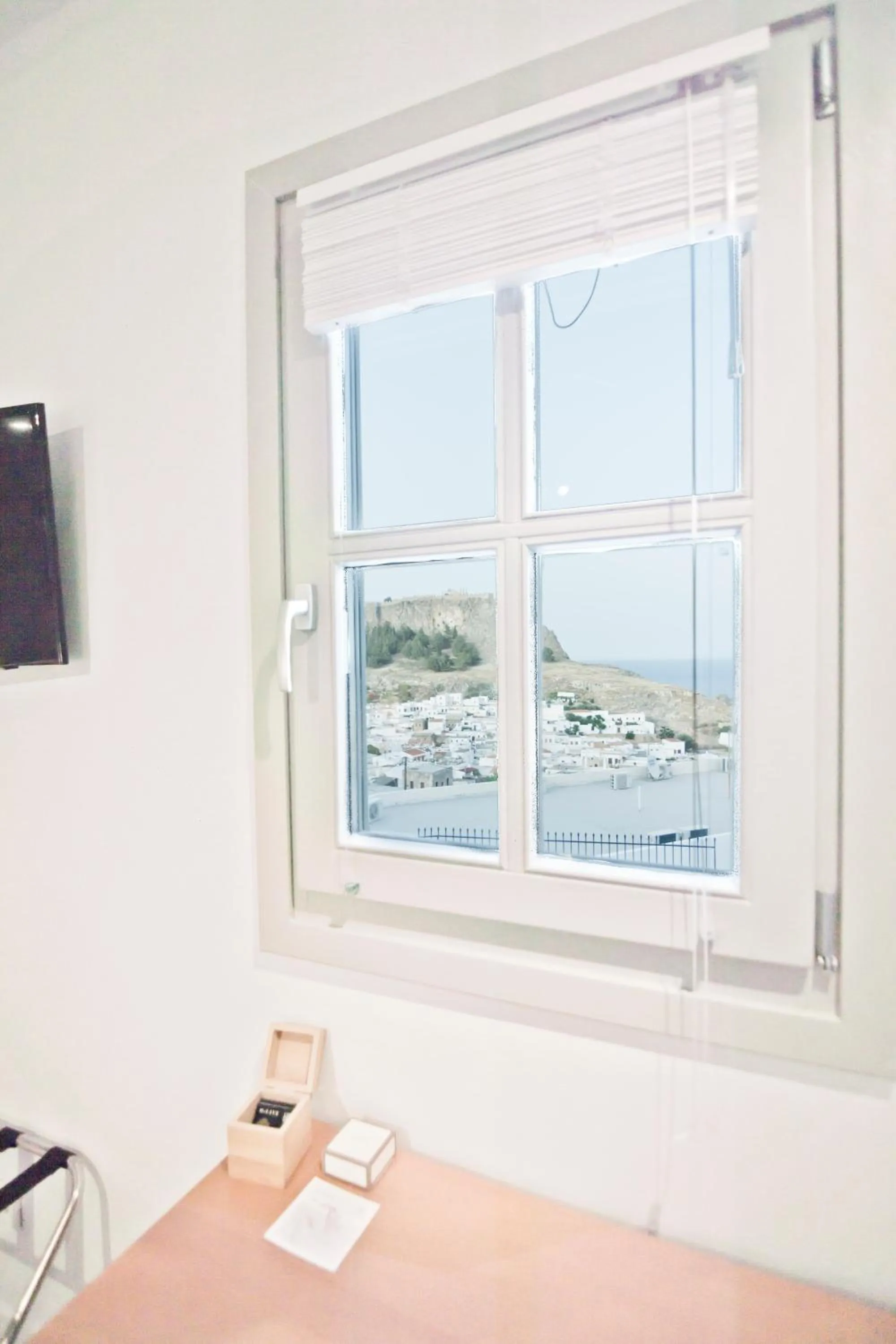 Natural landscape, Bed in Lindos Comfy Suites