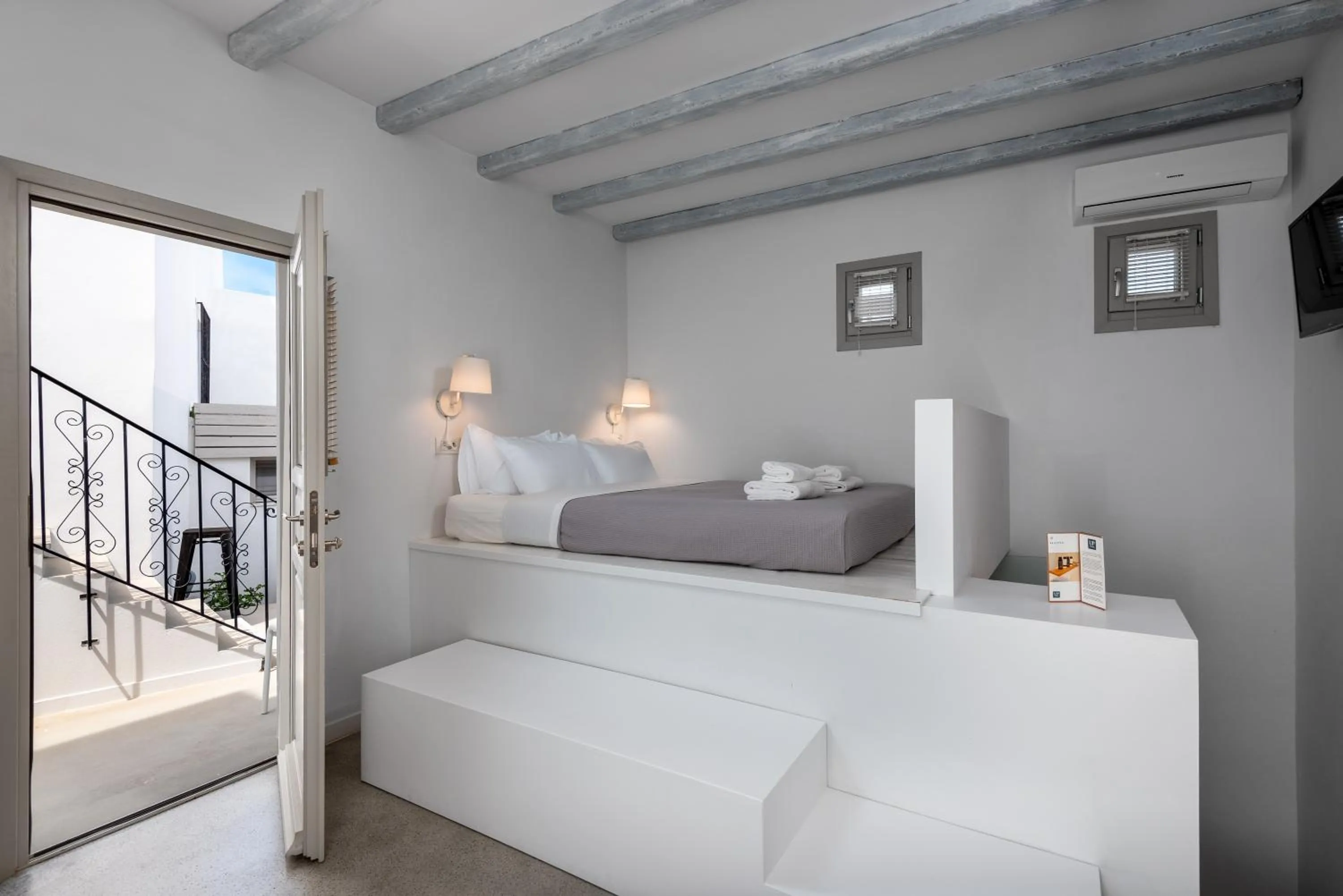 Bedroom, Bed in Lindos Comfy Suites