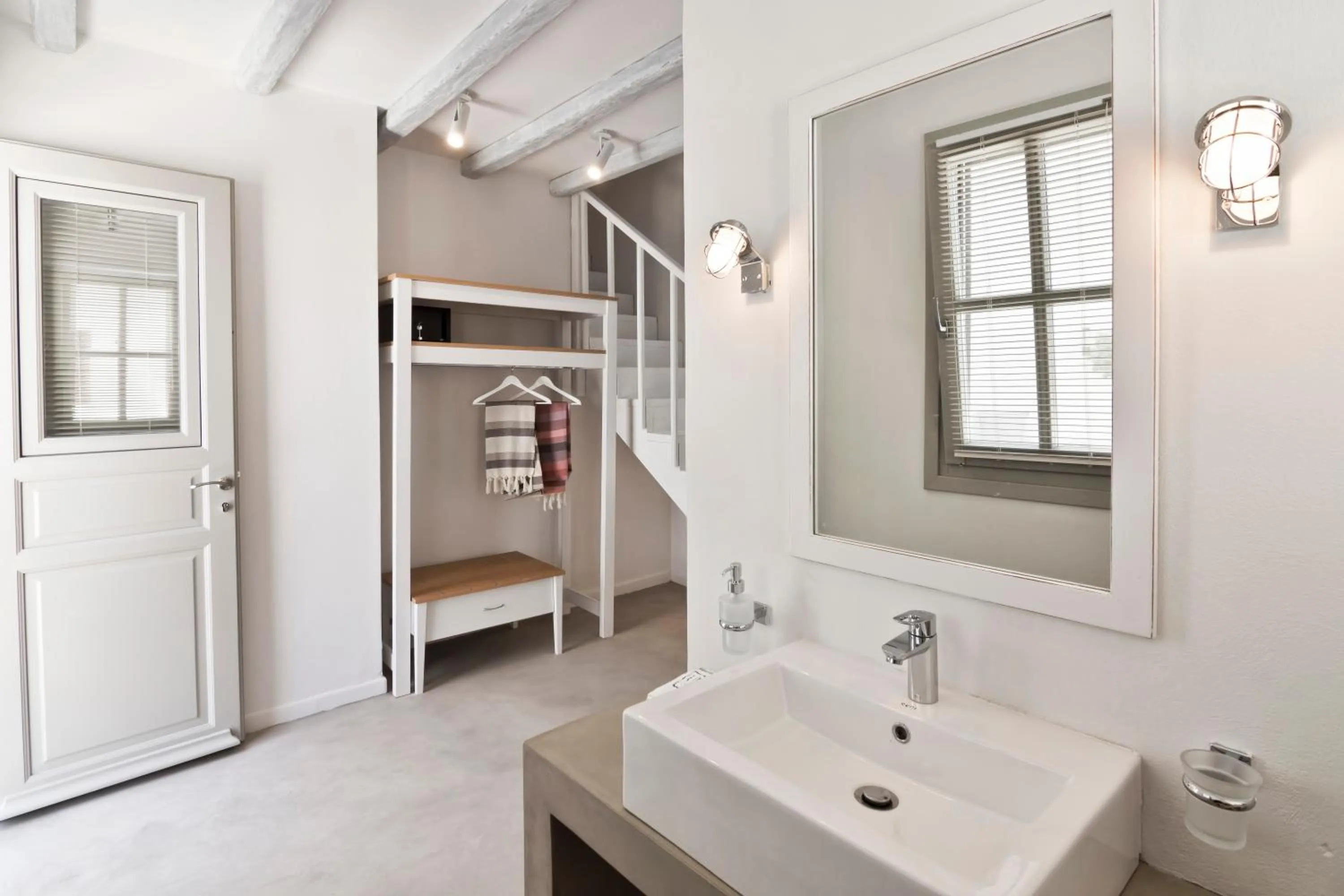 Decorative detail, Bed in Lindos Comfy Suites