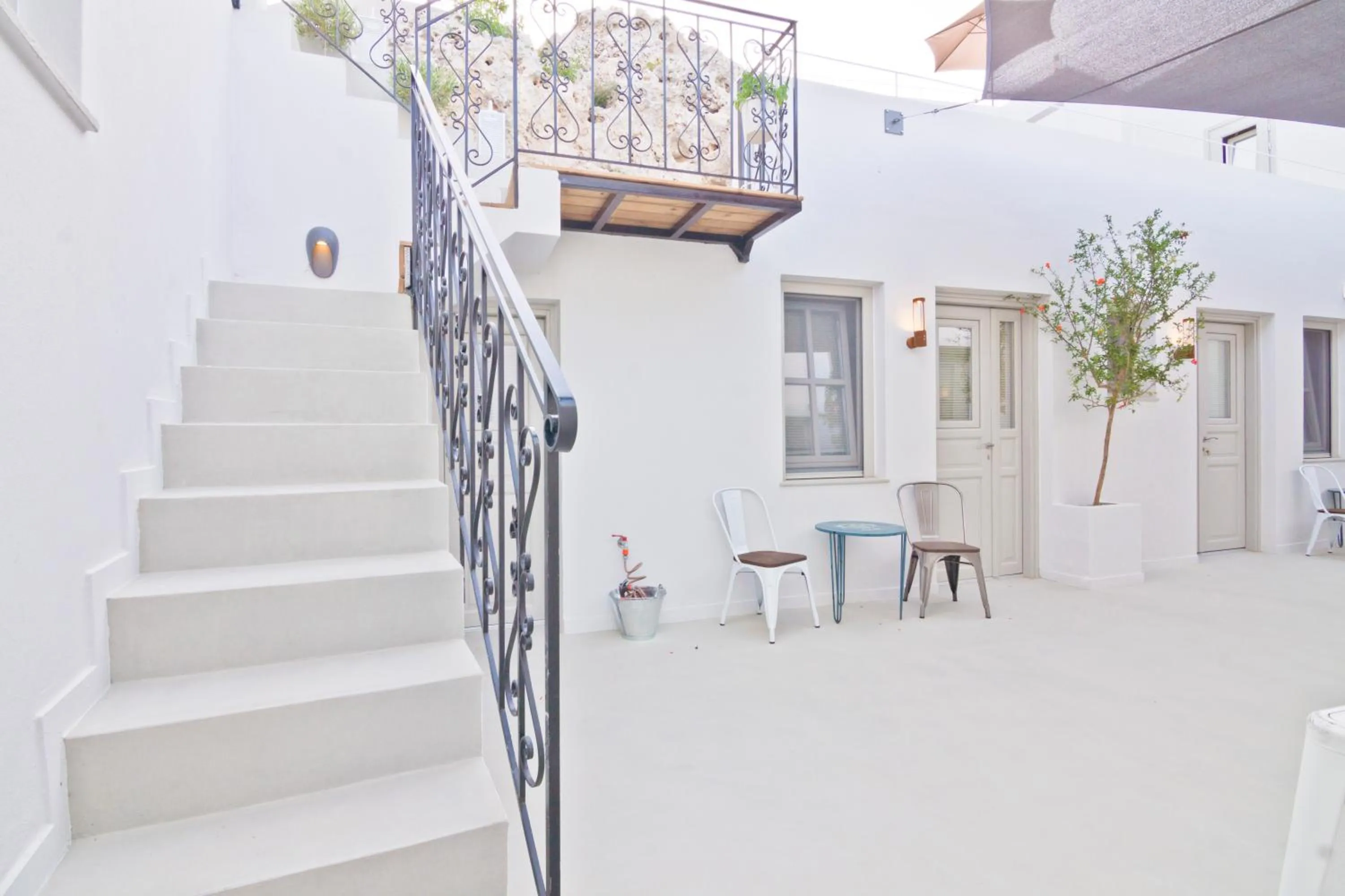 Patio in Lindos Comfy Suites