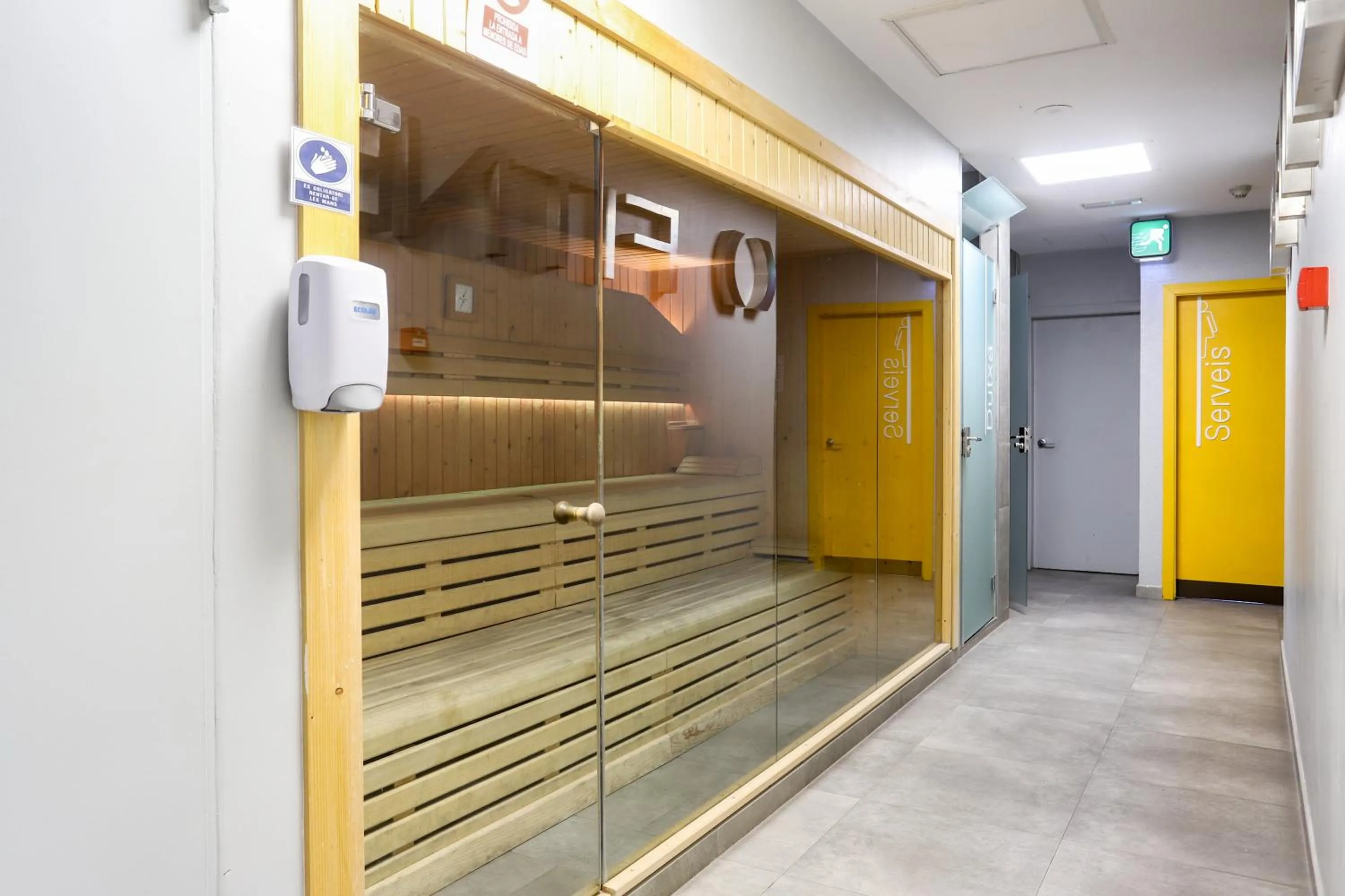 Sauna in Hotel Panorama