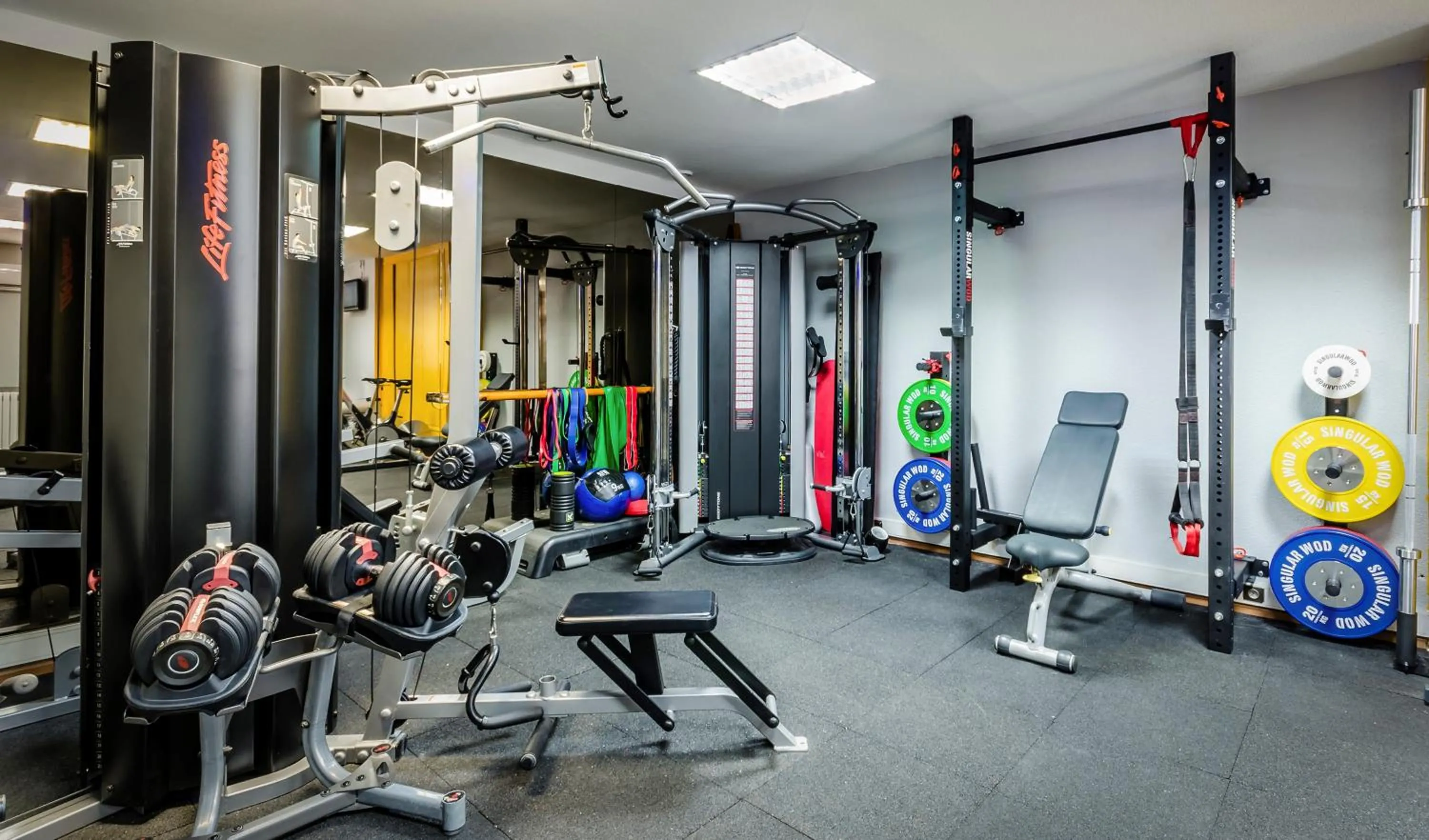 Fitness centre/facilities in Hotel Panorama