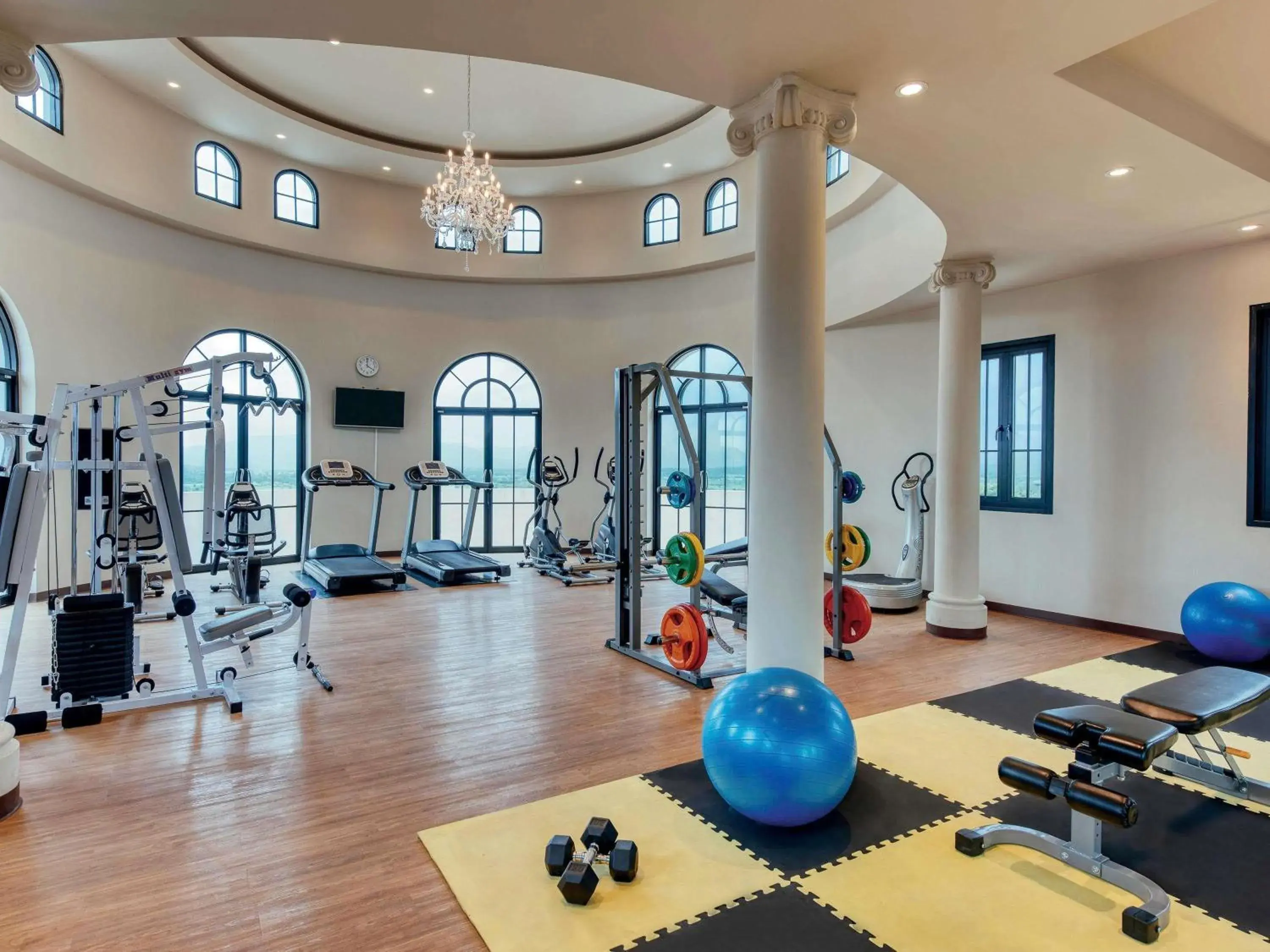 Fitness centre/facilities in Mövenpick Resort Khao Yai Fitness centre/facilities in Mövenpick Resort Khao Yai