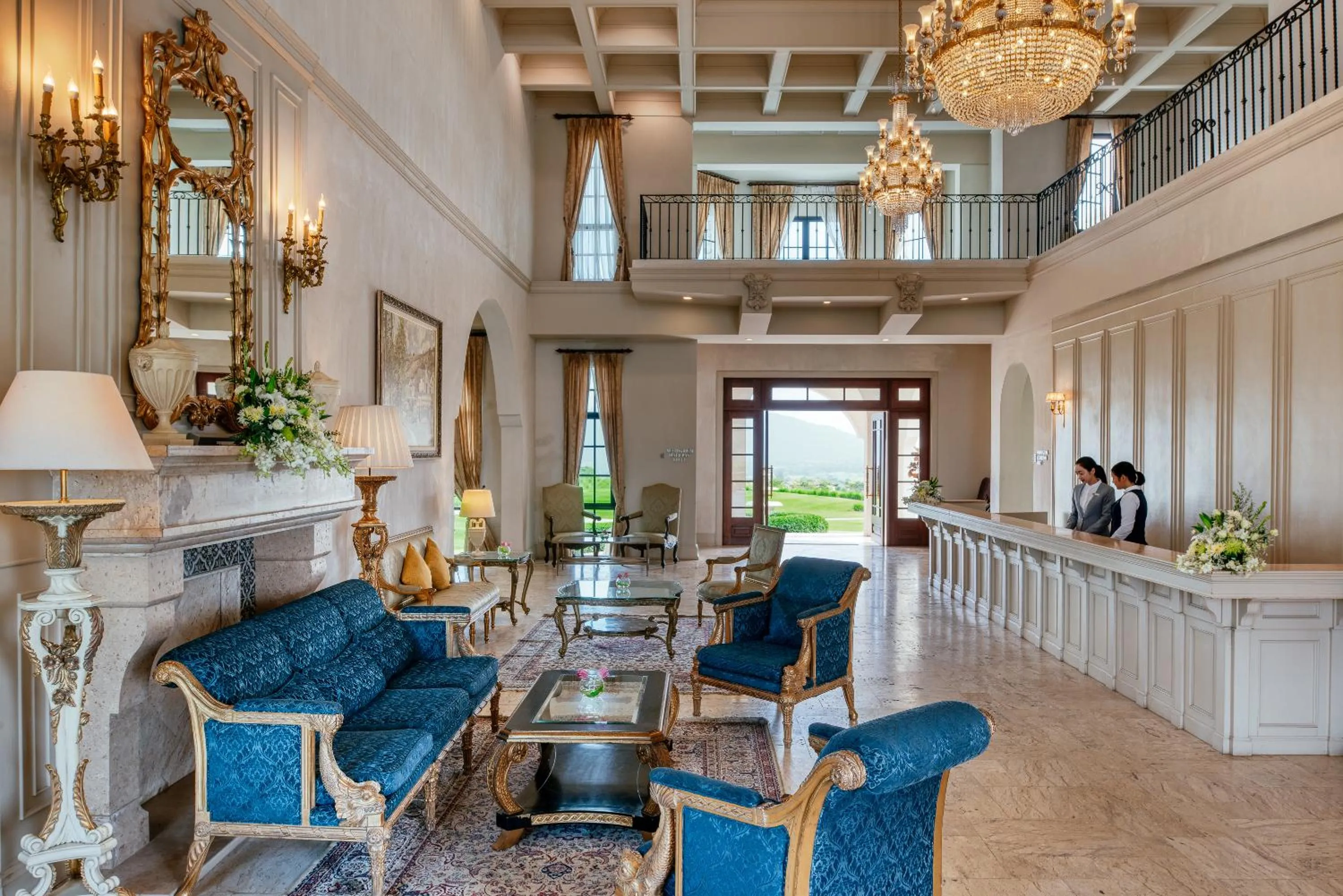 Lobby or reception in Mövenpick Resort Khao Yai