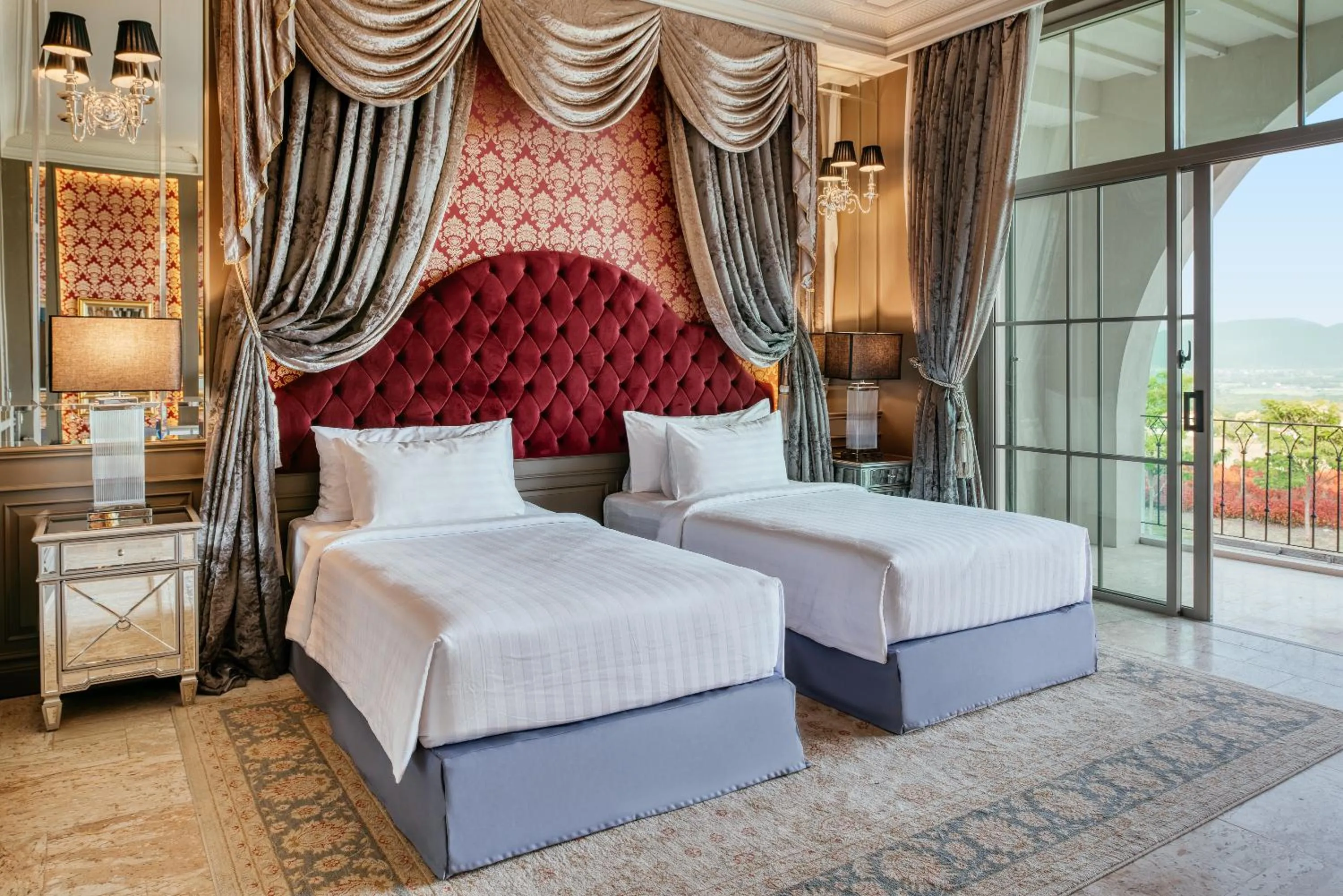 Bed in Mövenpick Resort Khao Yai