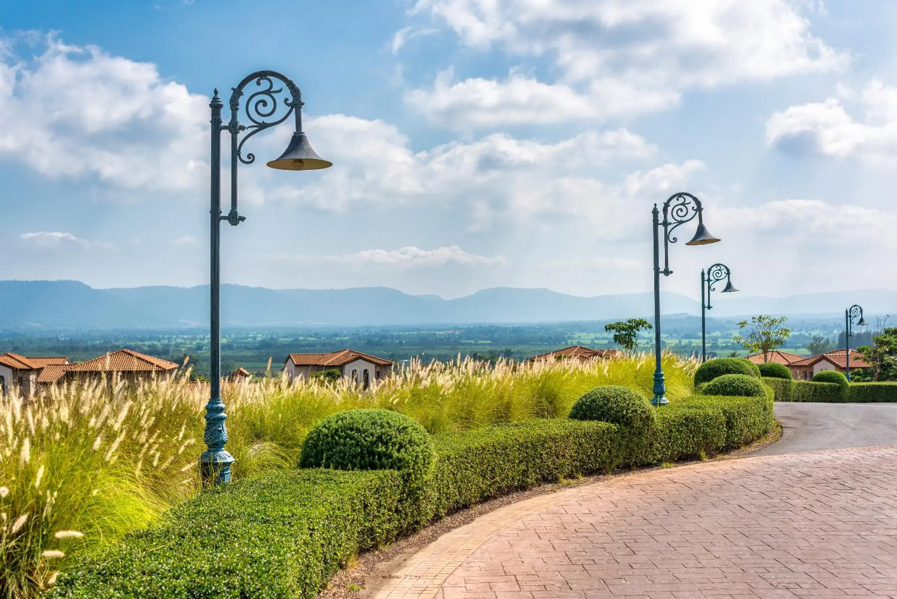 Garden view in Mövenpick Resort Khao Yai Garden view in Mövenpick Resort Khao Yai
