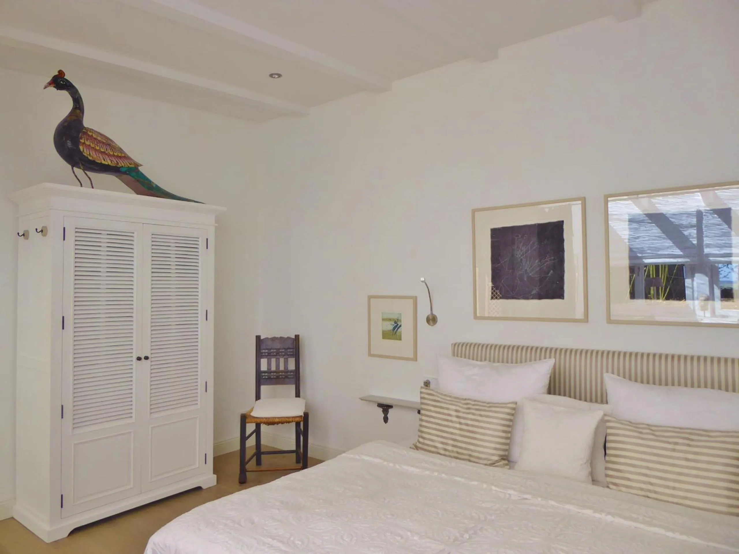 Bed in Am Eichholz Galerie & Art-Hotel