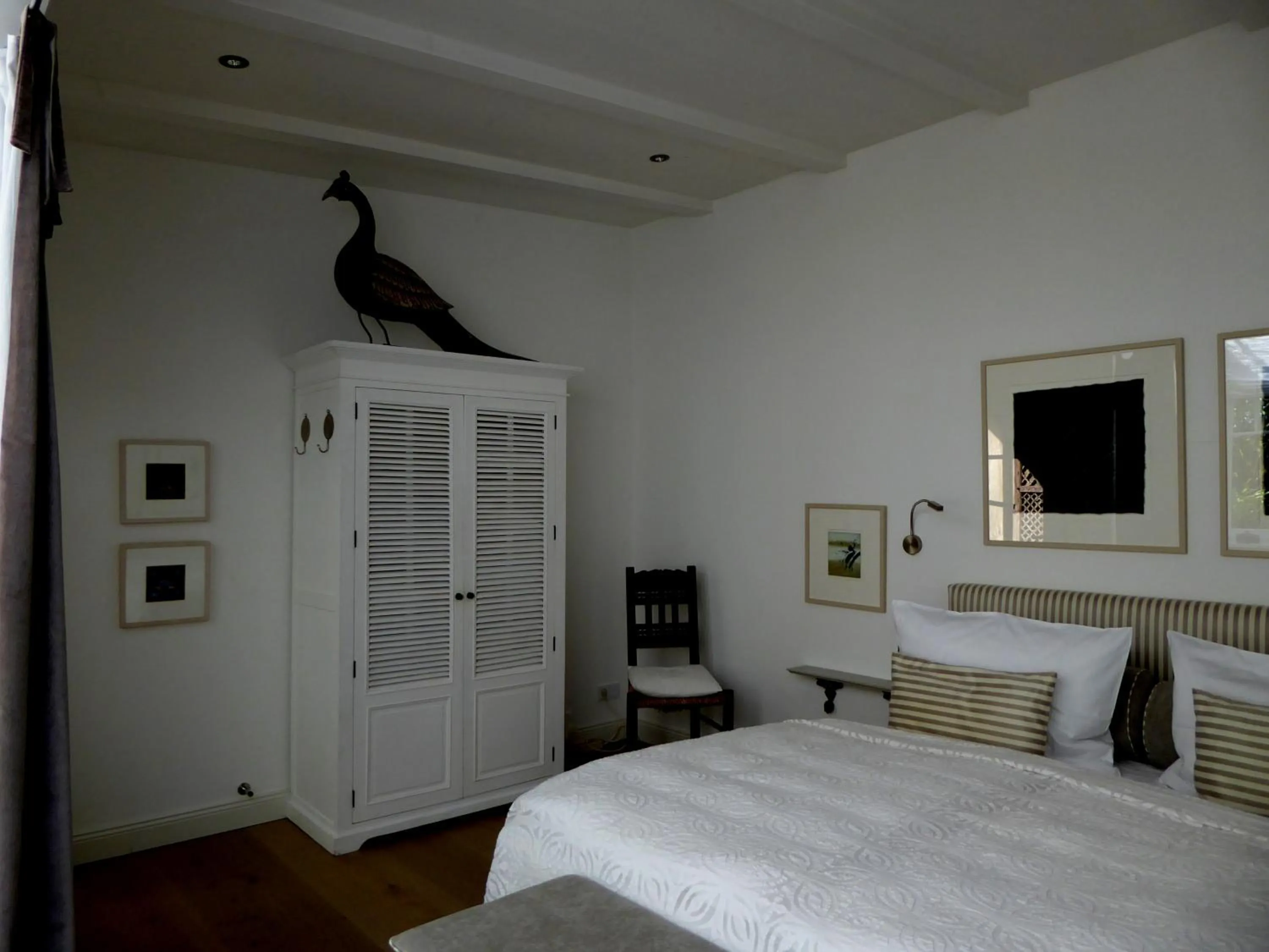 Bed in Am Eichholz Galerie & Art-Hotel