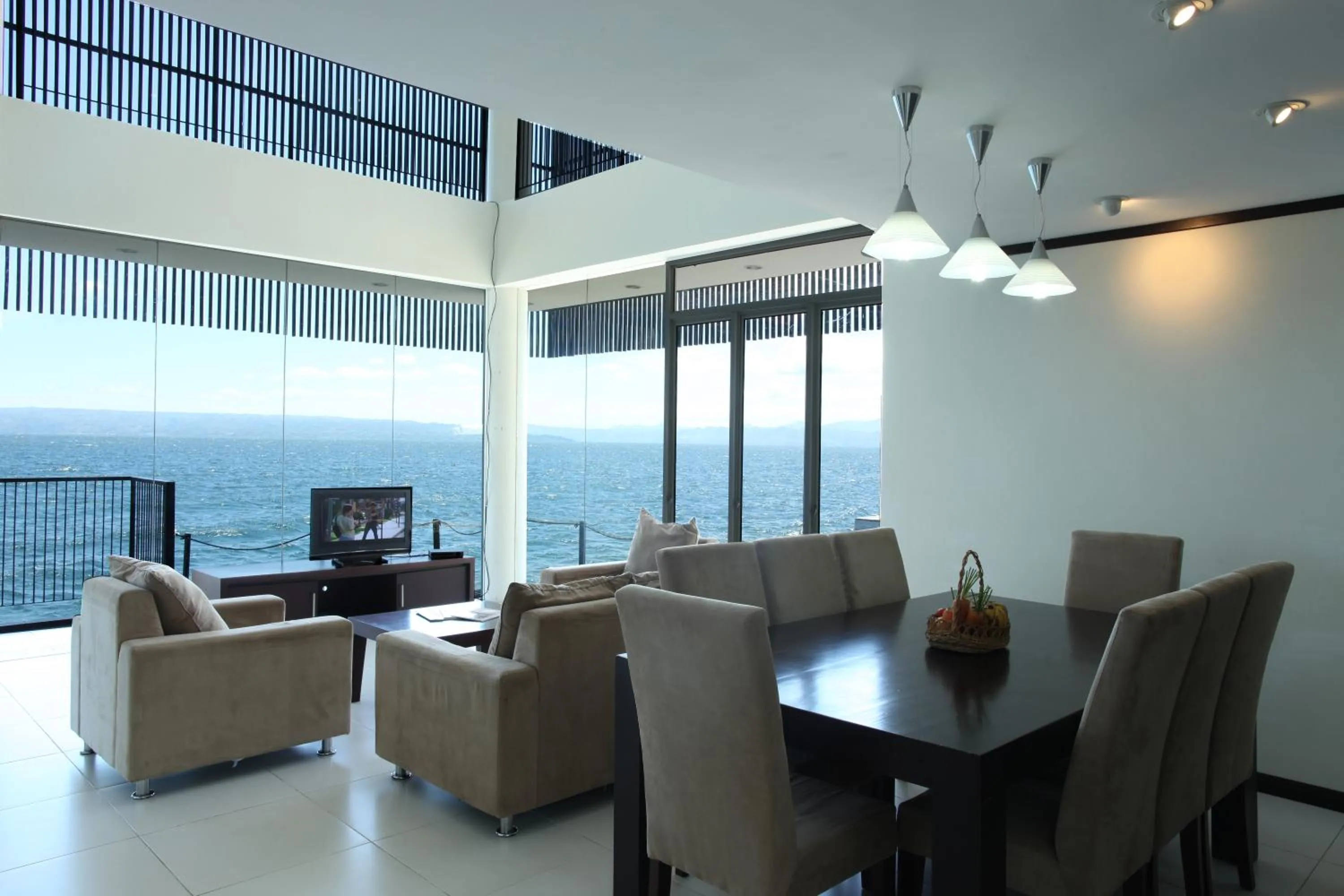 Seating area in Tiara Bunga Hotel & Villa