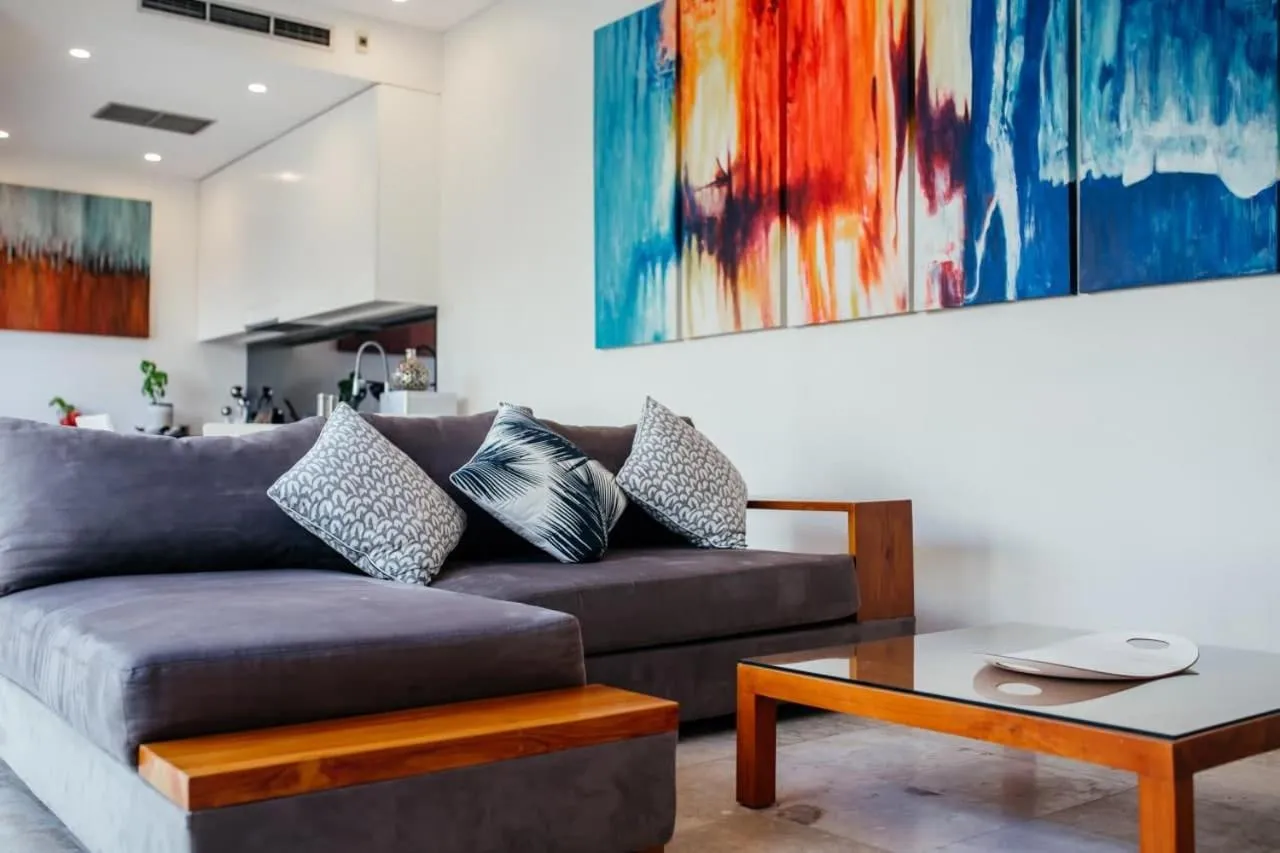 Living room in Kamil Villas