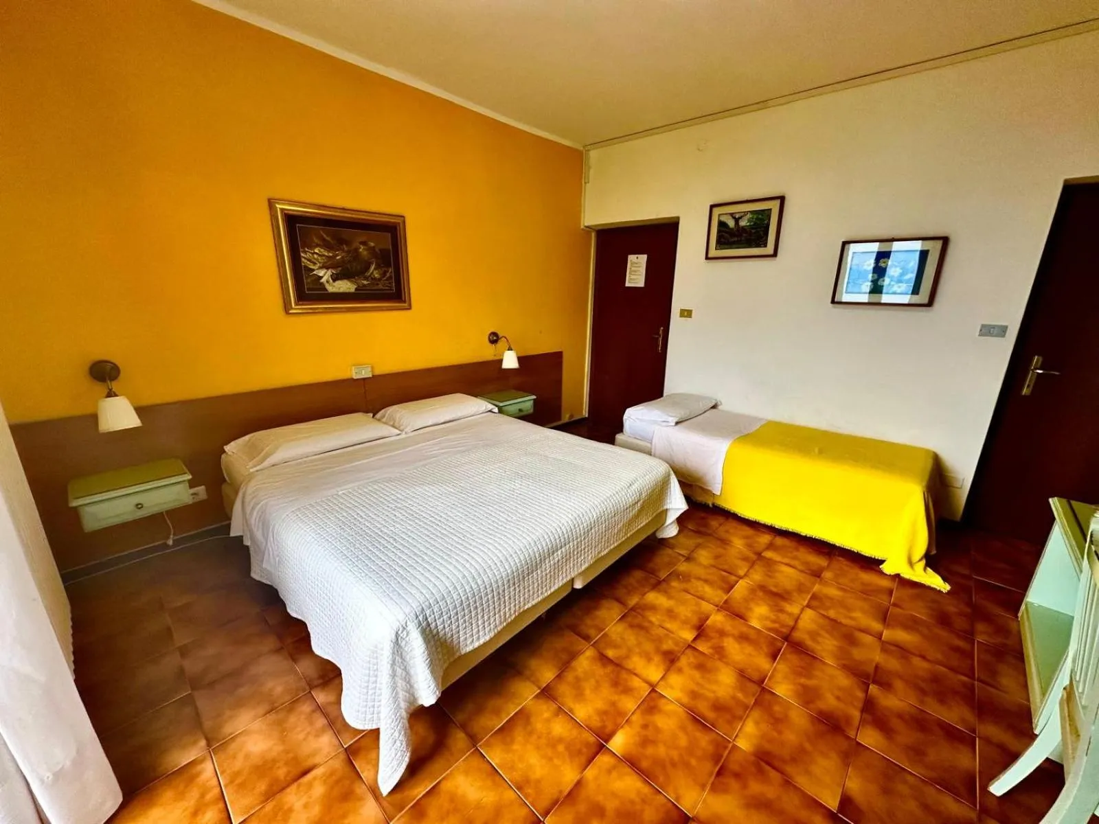 Bed in Hotel Silvana Garnì