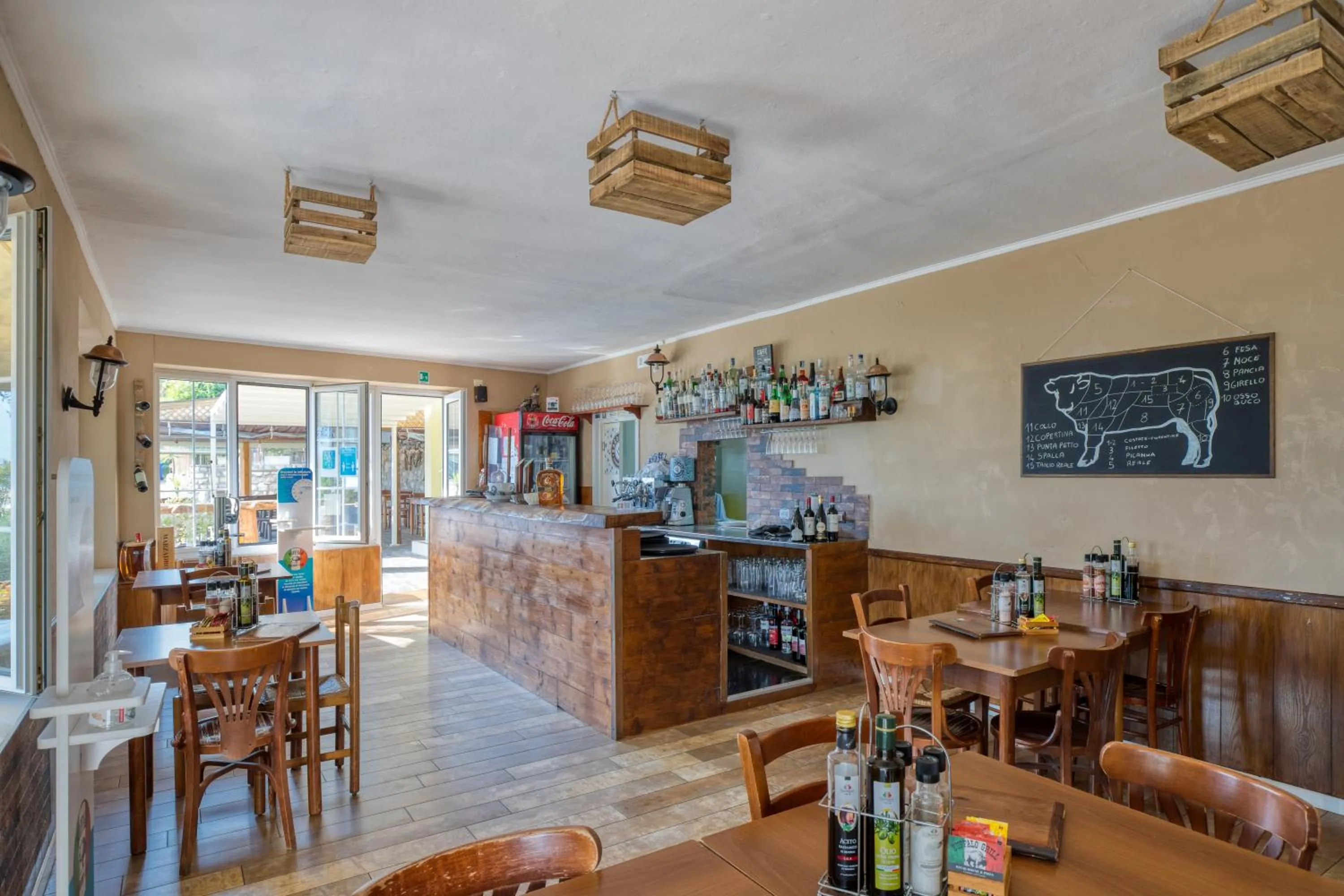 Restaurant/places to eat in Hotel Silvana Garnì