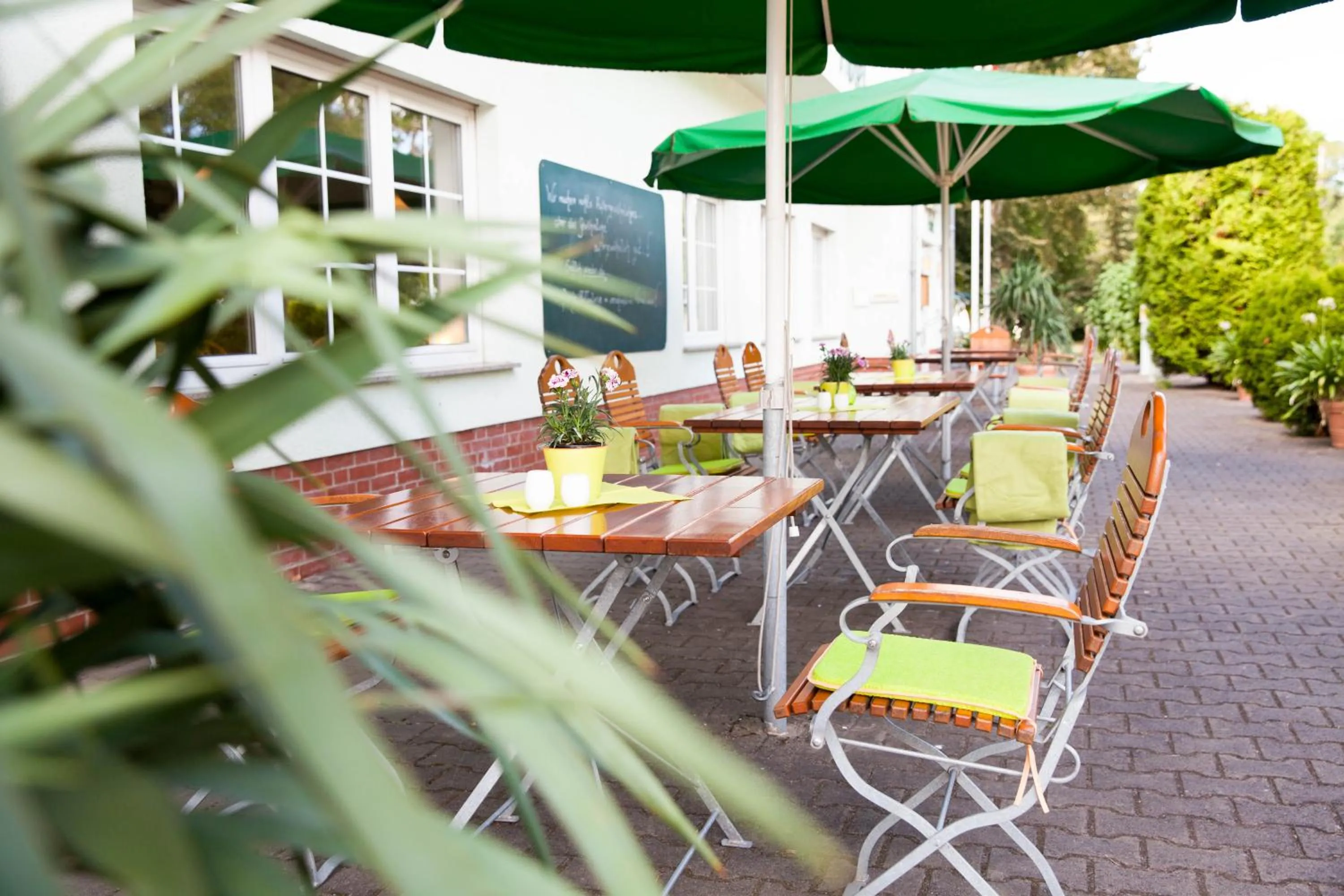 Balcony/Terrace in Hotel Am Meilenstein