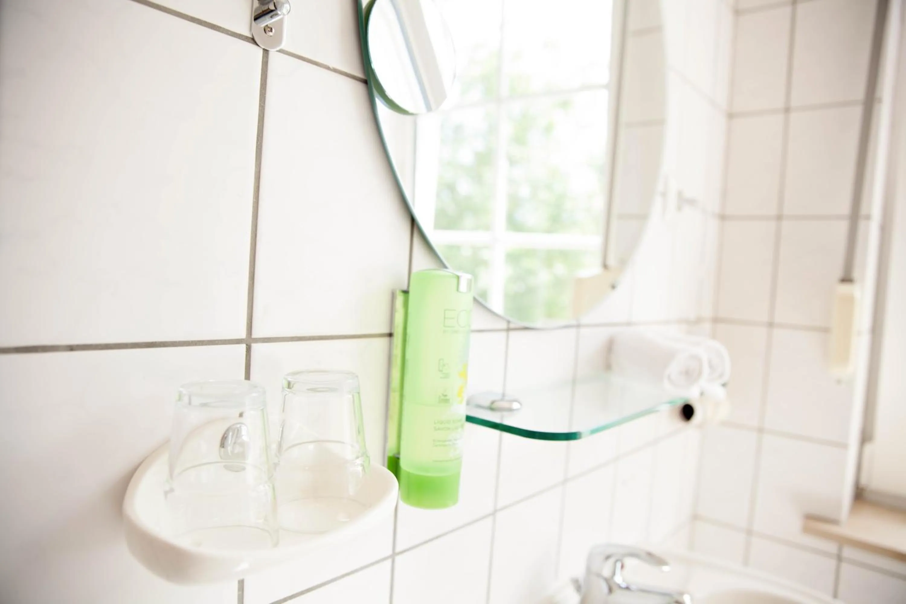 Bathroom in Hotel Am Meilenstein