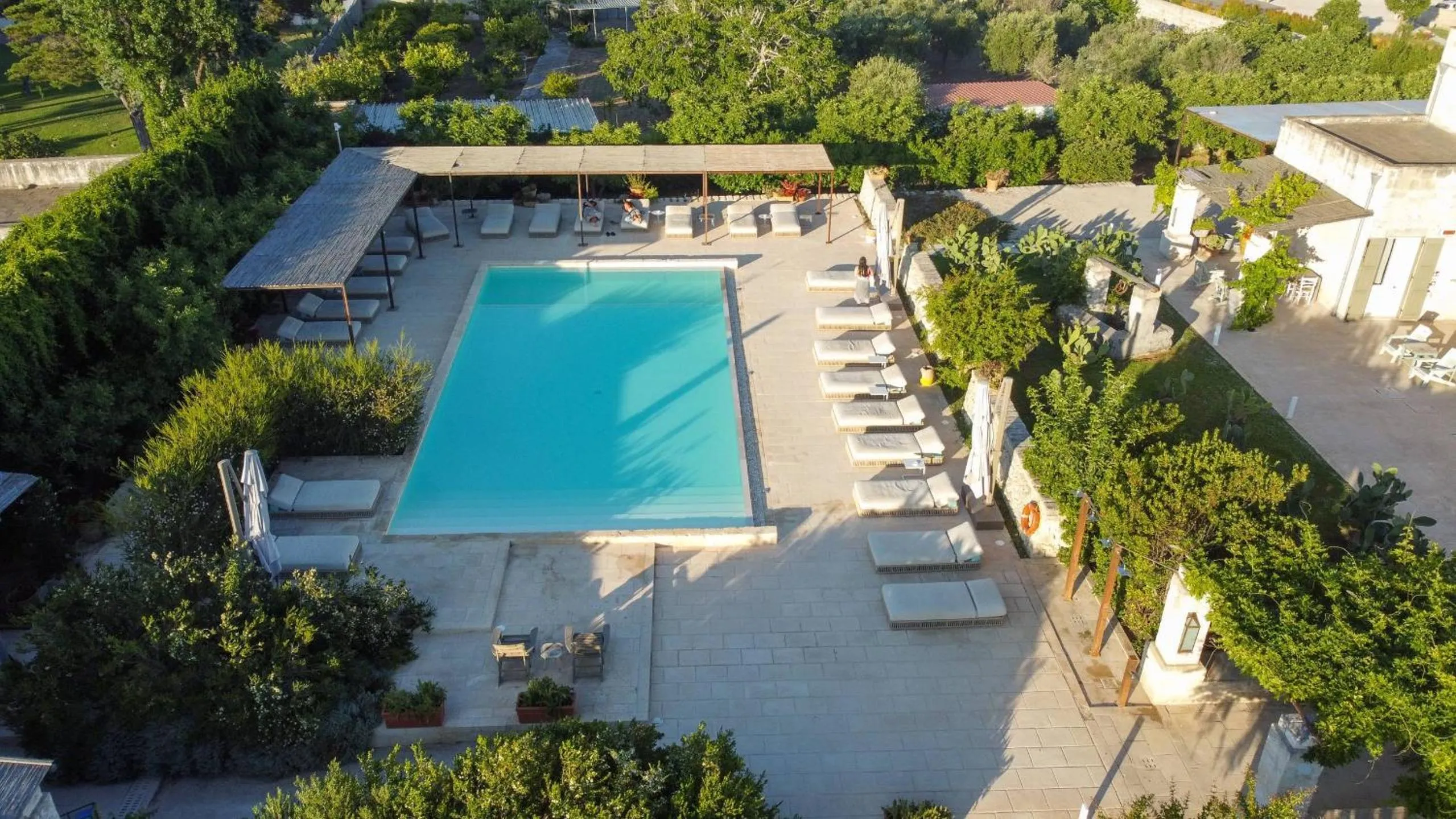 Swimming pool in Masseria Borgo Sentinella