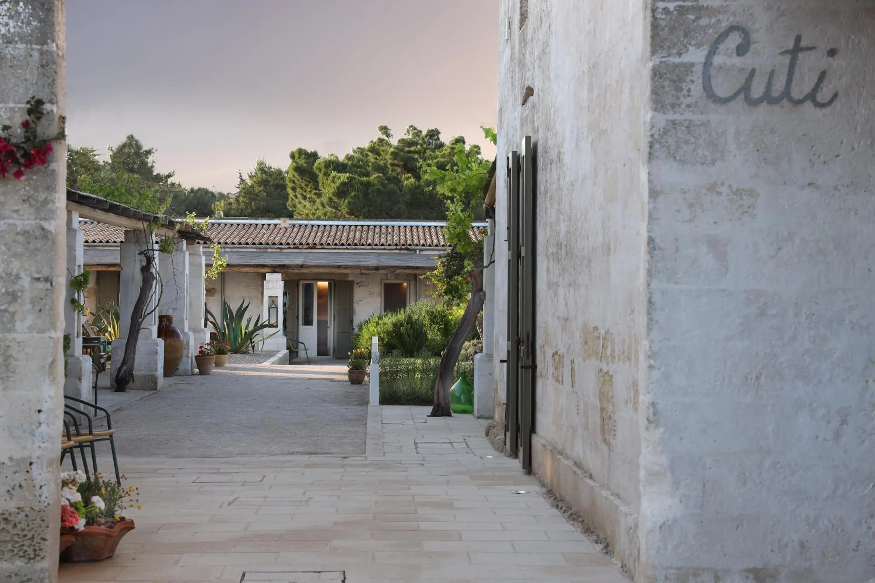 Facade/entrance in Masseria Borgo Sentinella
