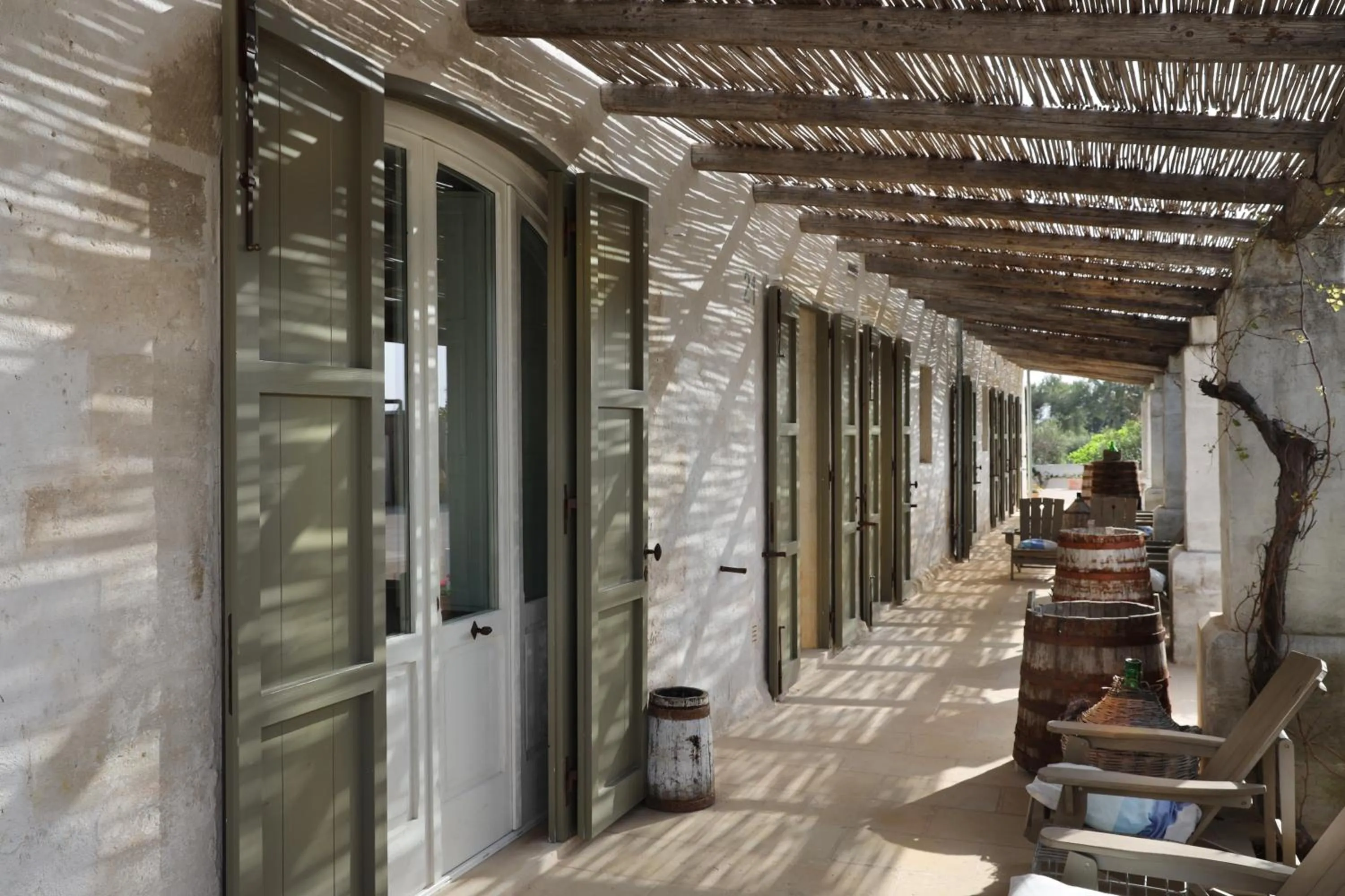 Patio in Masseria Borgo Sentinella