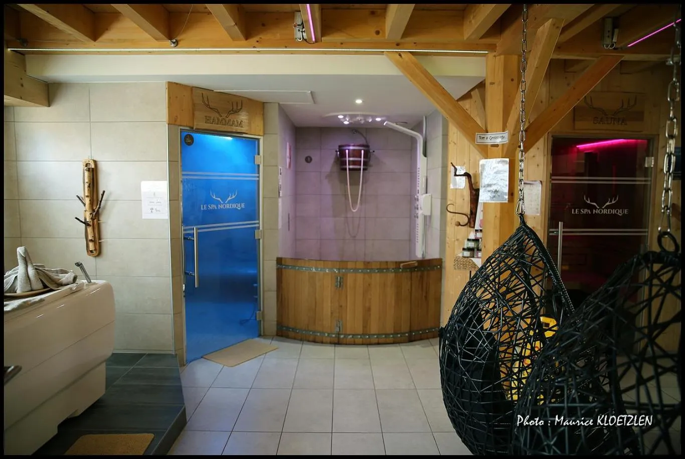 Spa and wellness centre/facilities in Domaine du Hirtz, Restaurant & Spa